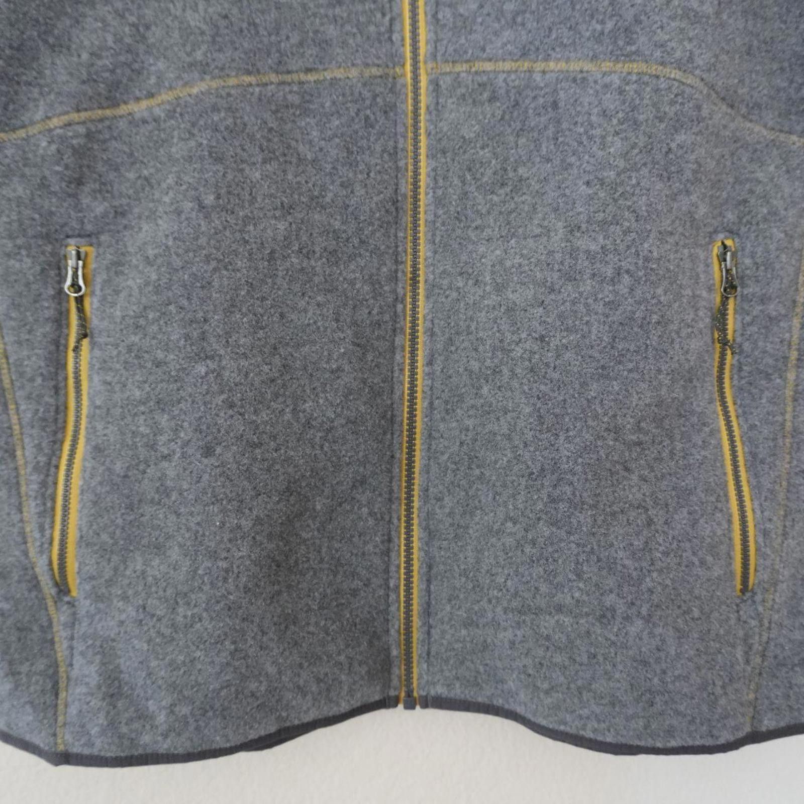 Eddie Bauer Eddie Bauer Vest Men's L Grey Yellow Trim Polartec Size US L / EU 52-54 / 3 - 2 Thumbnail