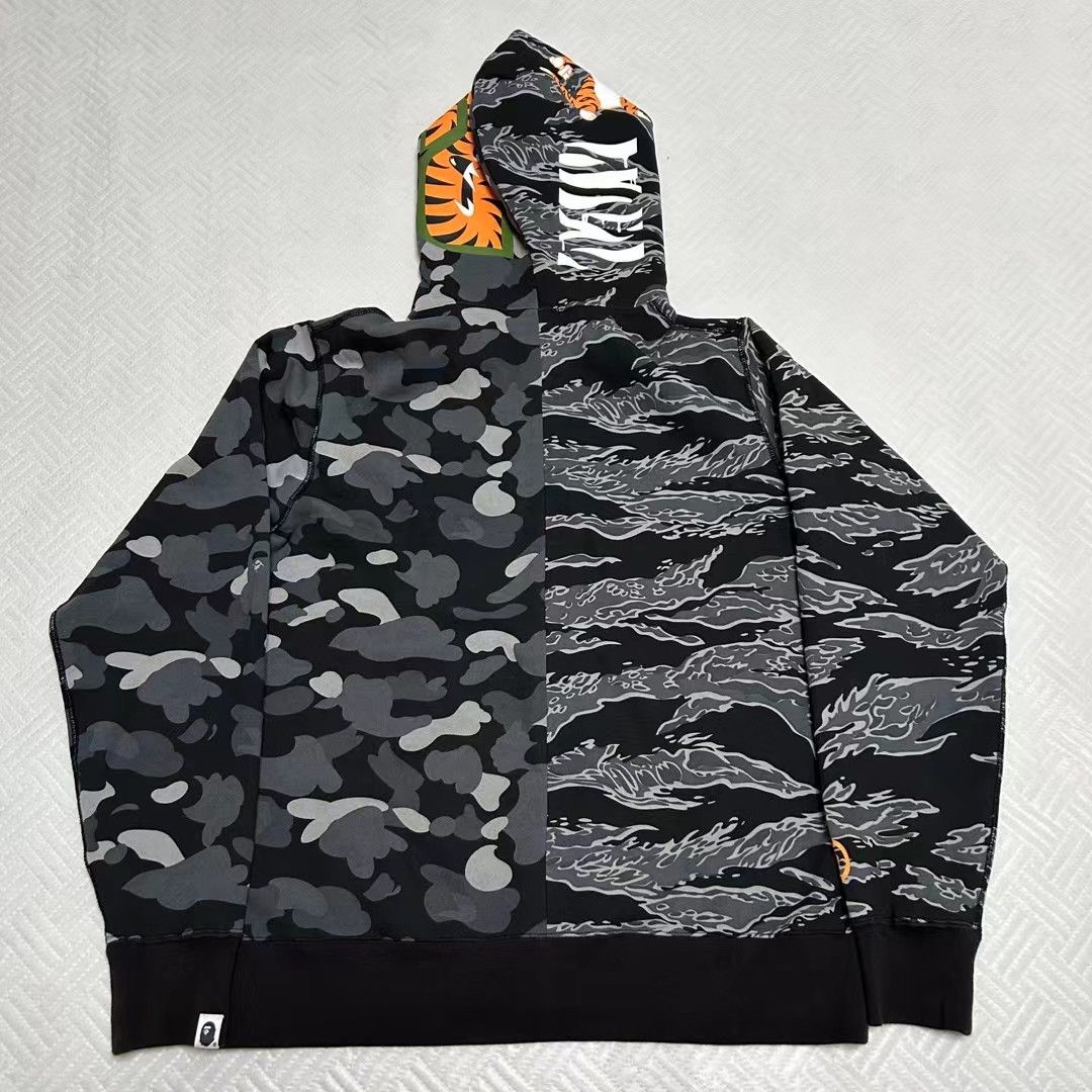 Bape × Undefeated BAPE UND COLOR CAMO SHARK FULL ZIP HOODIE Size US XL / EU 56 / 4 - 9 Thumbnail