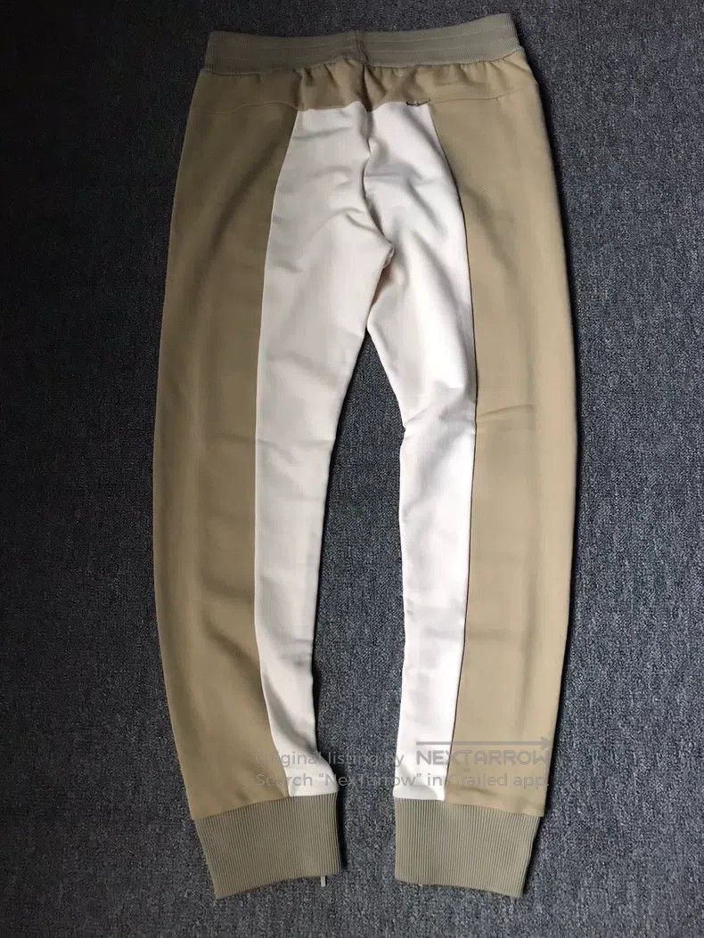 Fendi Fendi size L Casual Pants, Beige and White Color Block, Ela Size US 29 - 2 Thumbnail