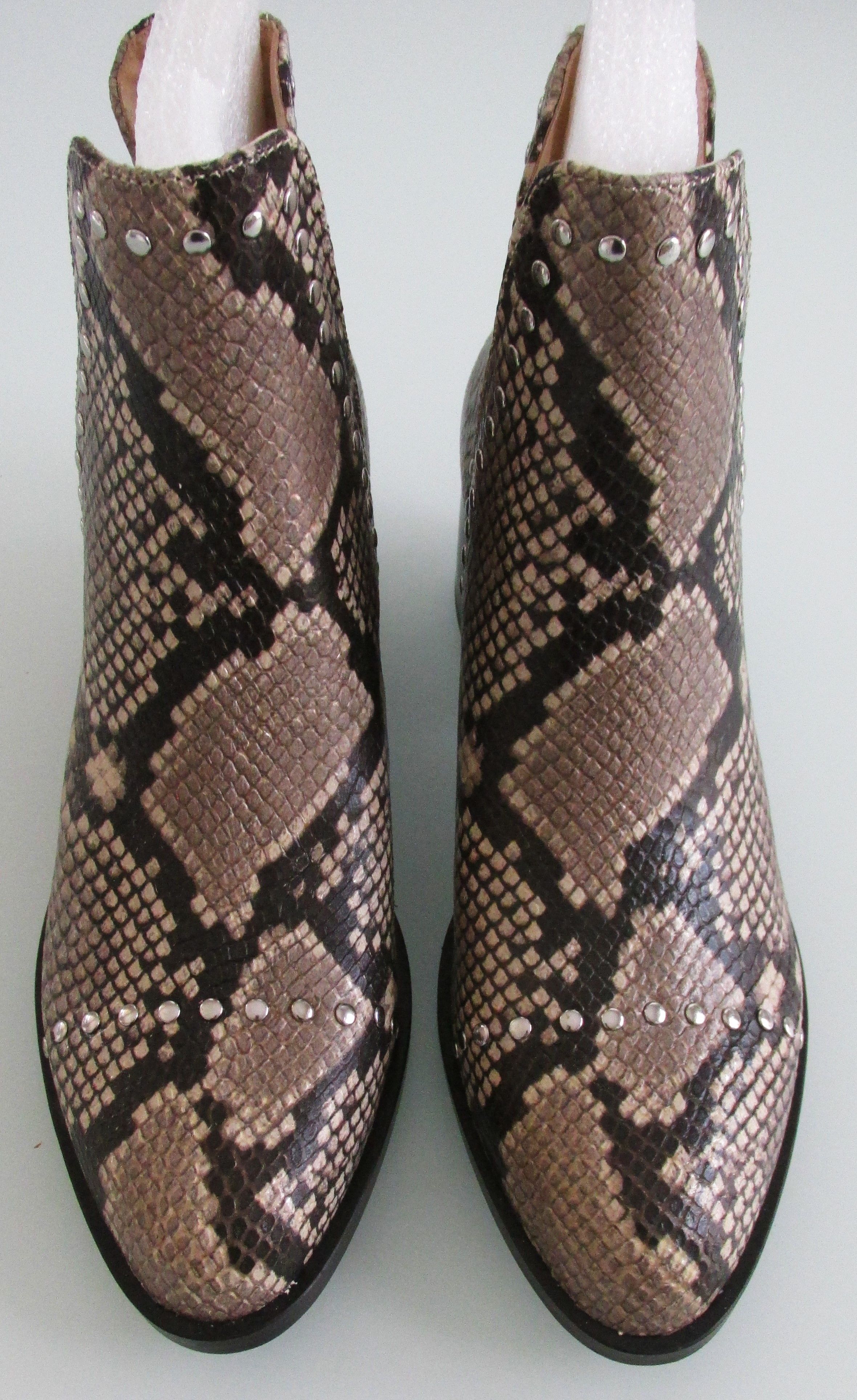 Steve Madden Steve Madden (New) Conspire Snakeskin Booties Size 8 M Size US 8 / IT 38 - 1 Thumbnail