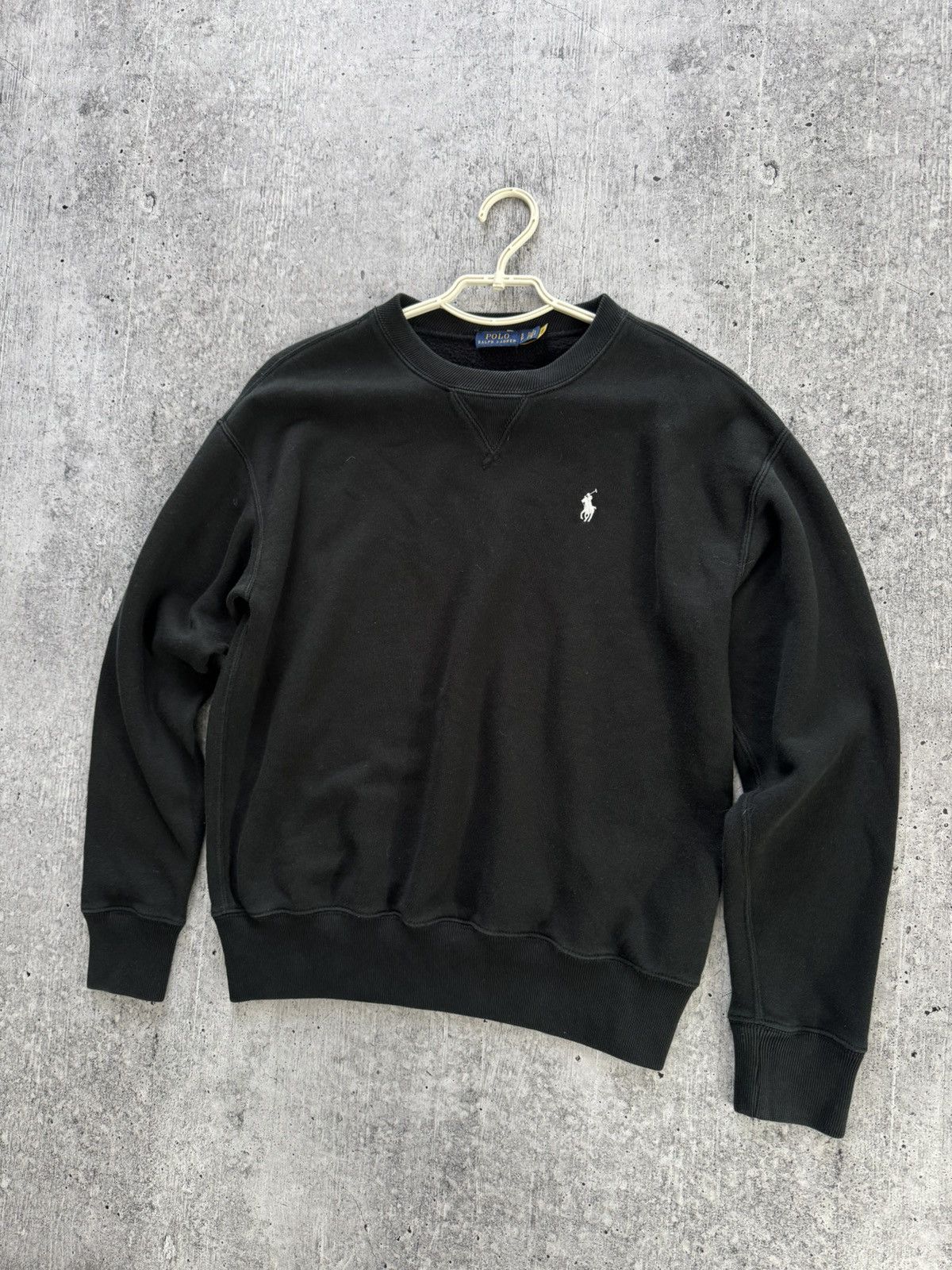 Polo Ralph Lauren Old money Polo Ralph Lauren sweatshirt black y2k hype rare S Size US S / EU 44-46 / 1 - 3 Thumbnail