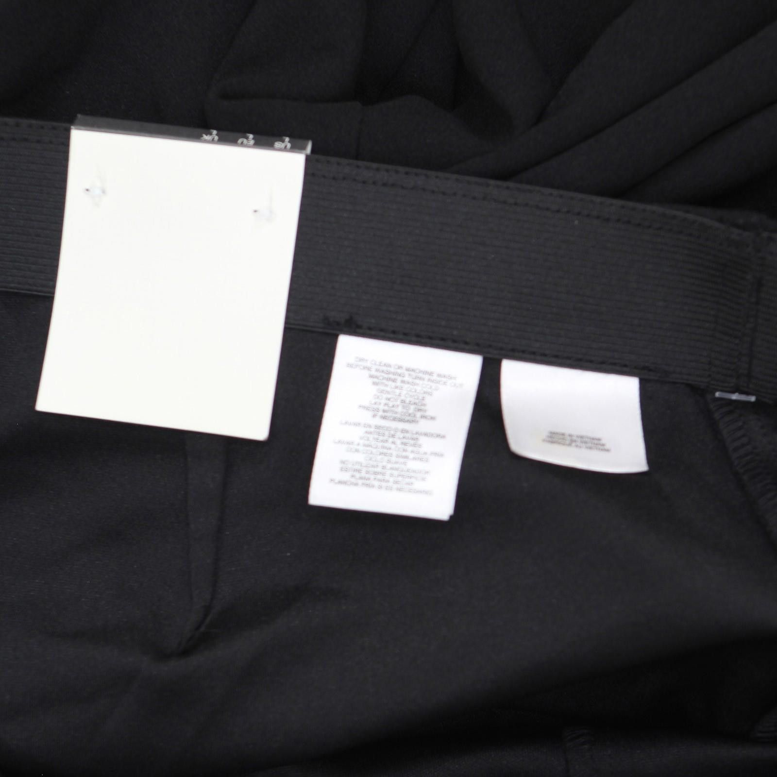 Other Nwt Anne Klein Cropped Pull On Embellished Pants Black L Size 36" / US 14 / IT 50 - 6 Thumbnail