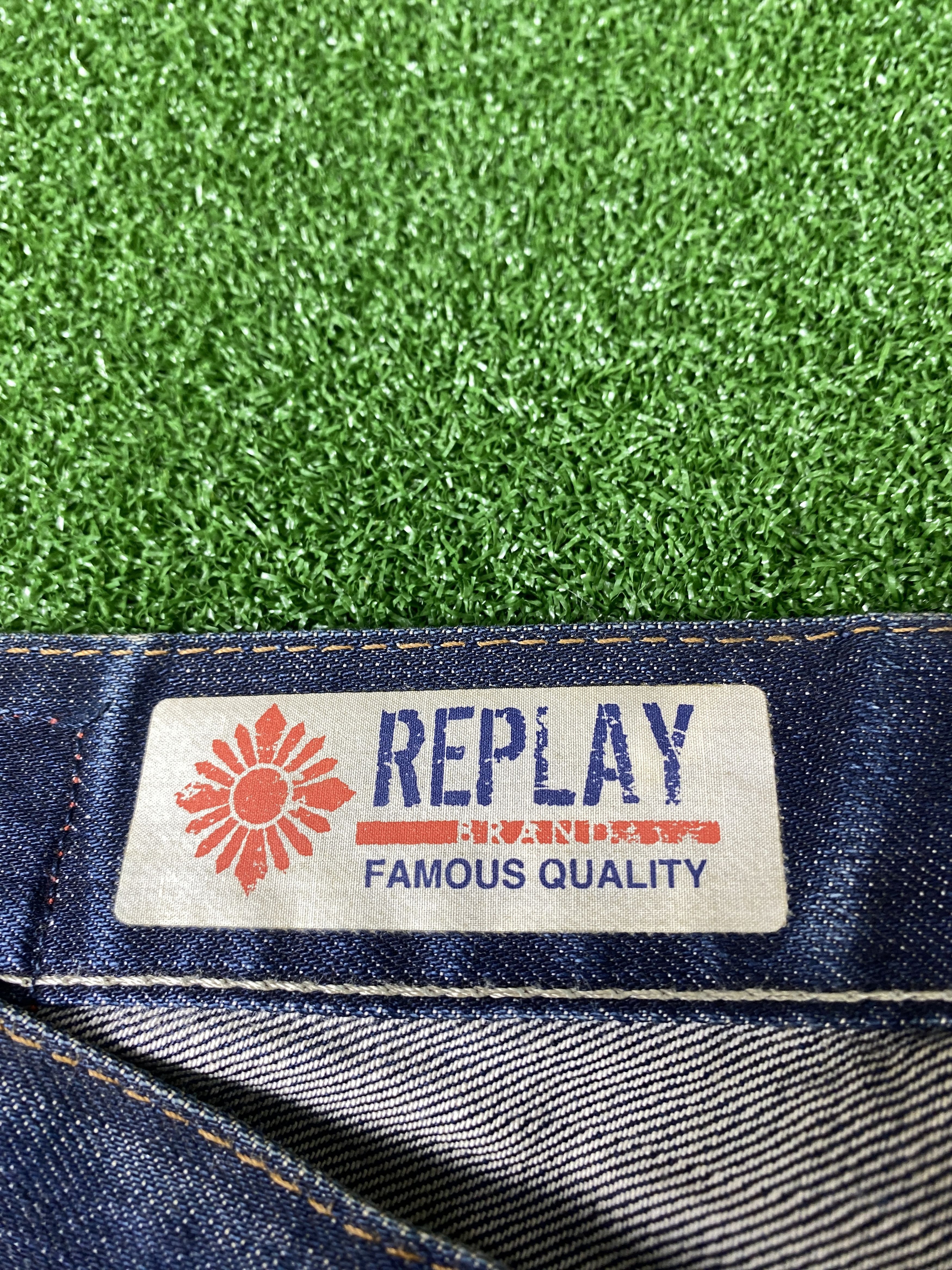 Replay Vintage Replay Faded Black Jeans CP0070 Size US 34 / EU 50 - 10 Thumbnail