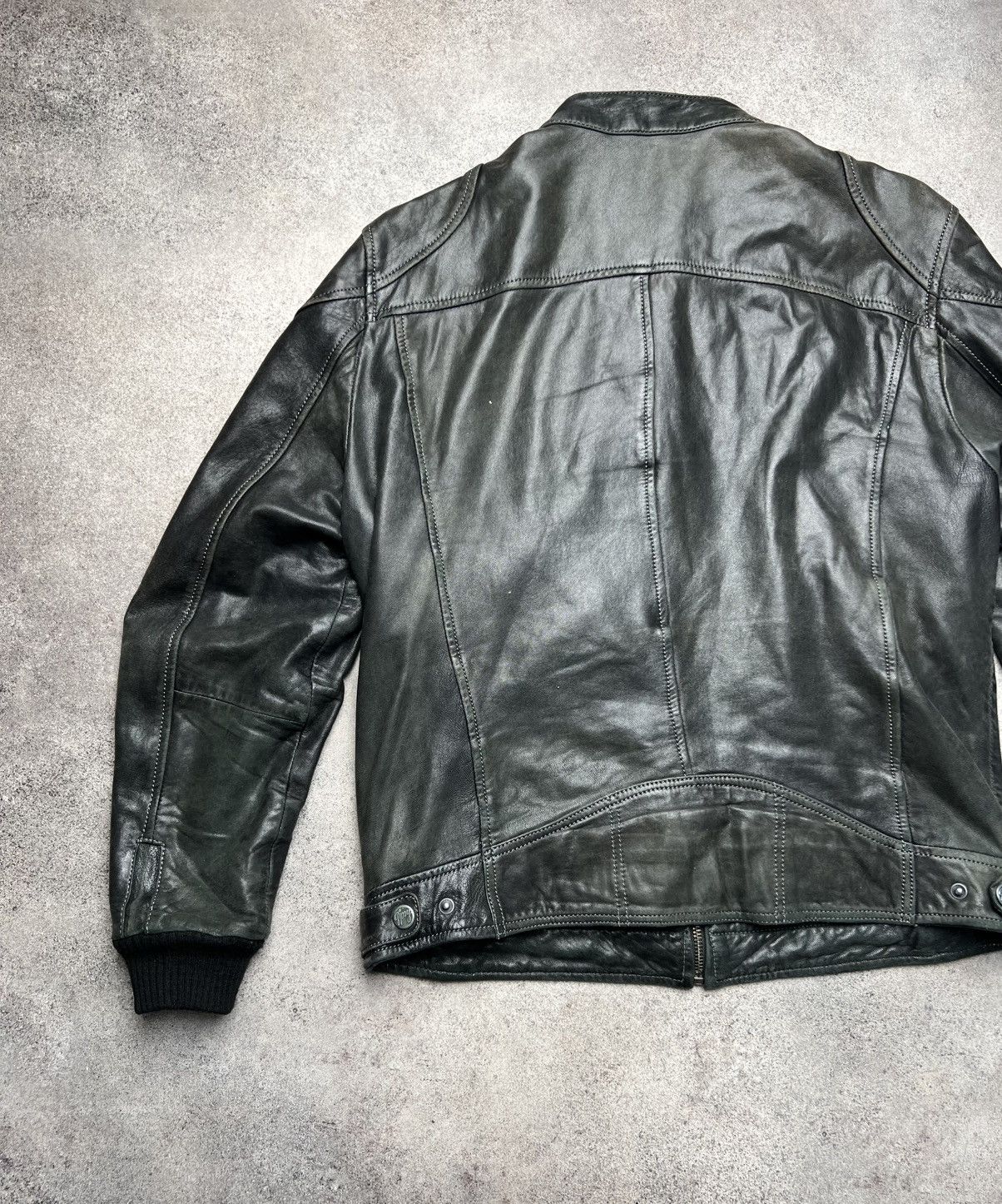 Gypsy × Japanese Brand Gipsy vintage faded leather jacket Size US L / EU 52-54 / 3 - 8 Thumbnail