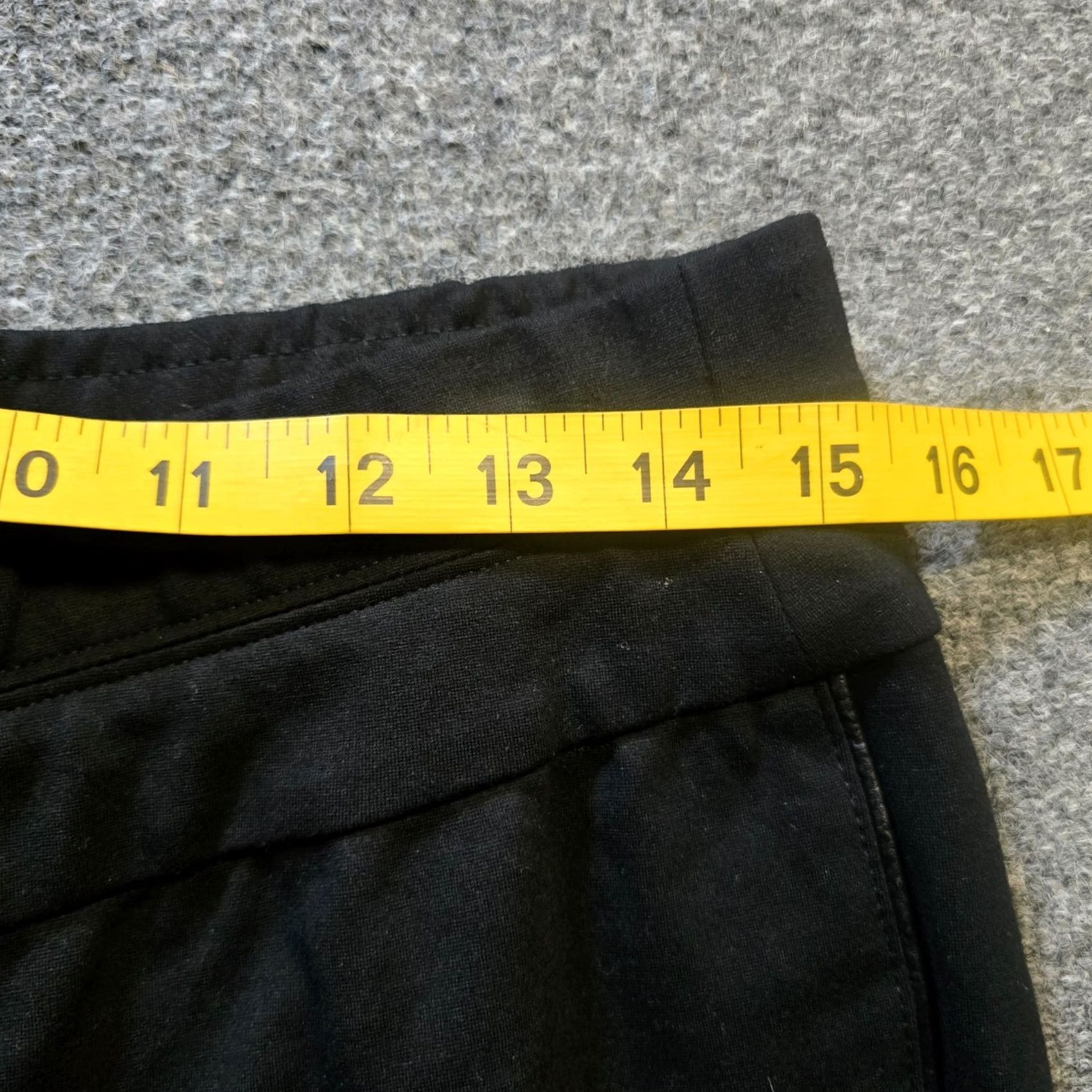 J. Jill J. Jill Pants Women Large Petite Black Ponte Legging Pull On Cropped Slim Front Flat Cropped Pants Womens Size 30" / US 8 / IT 44 - 5 Thumbnail