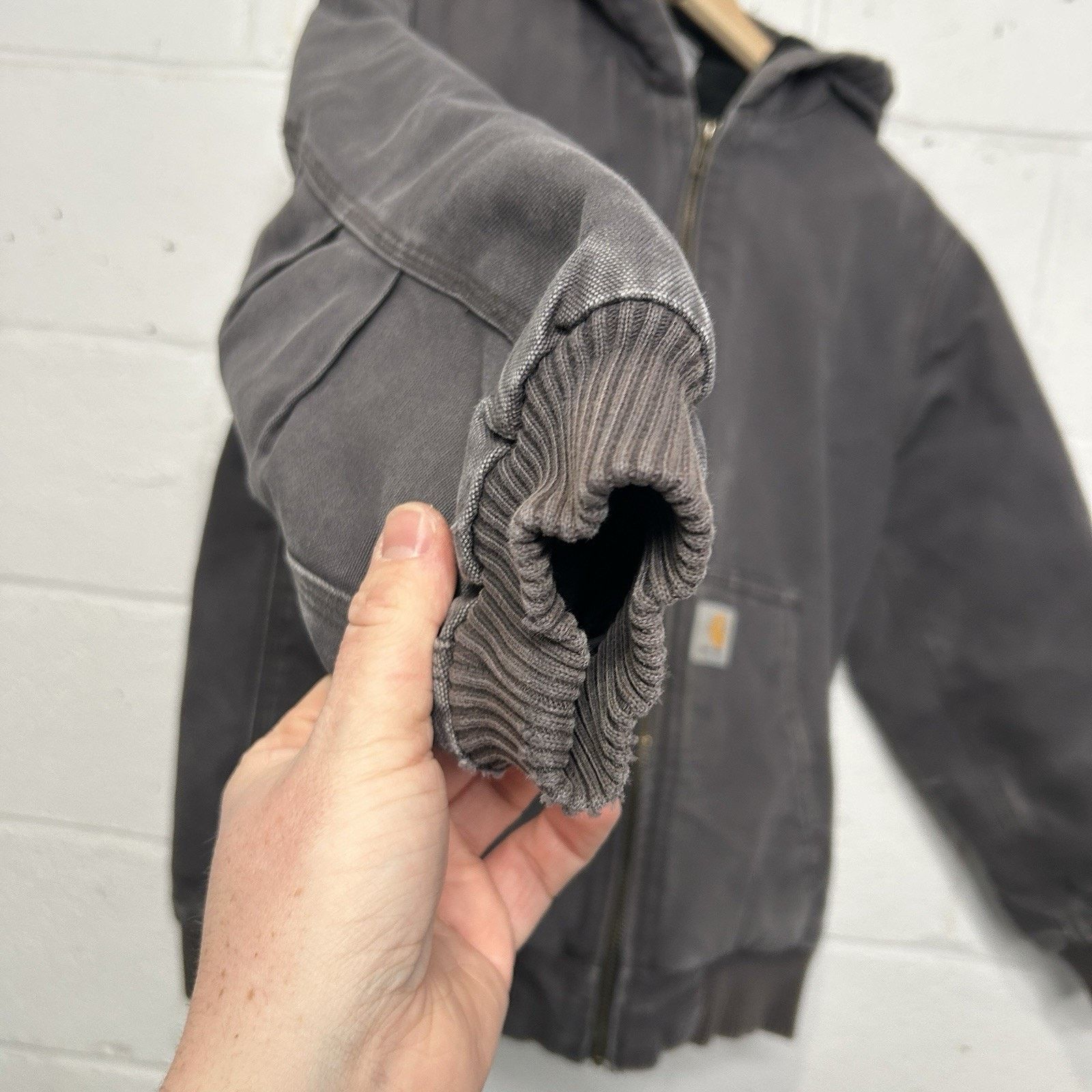 Carhartt Vintage Carhartt Hooded Active Jacket “Grey” Size XS / US 0-2 / IT 36-38 - 7 Thumbnail