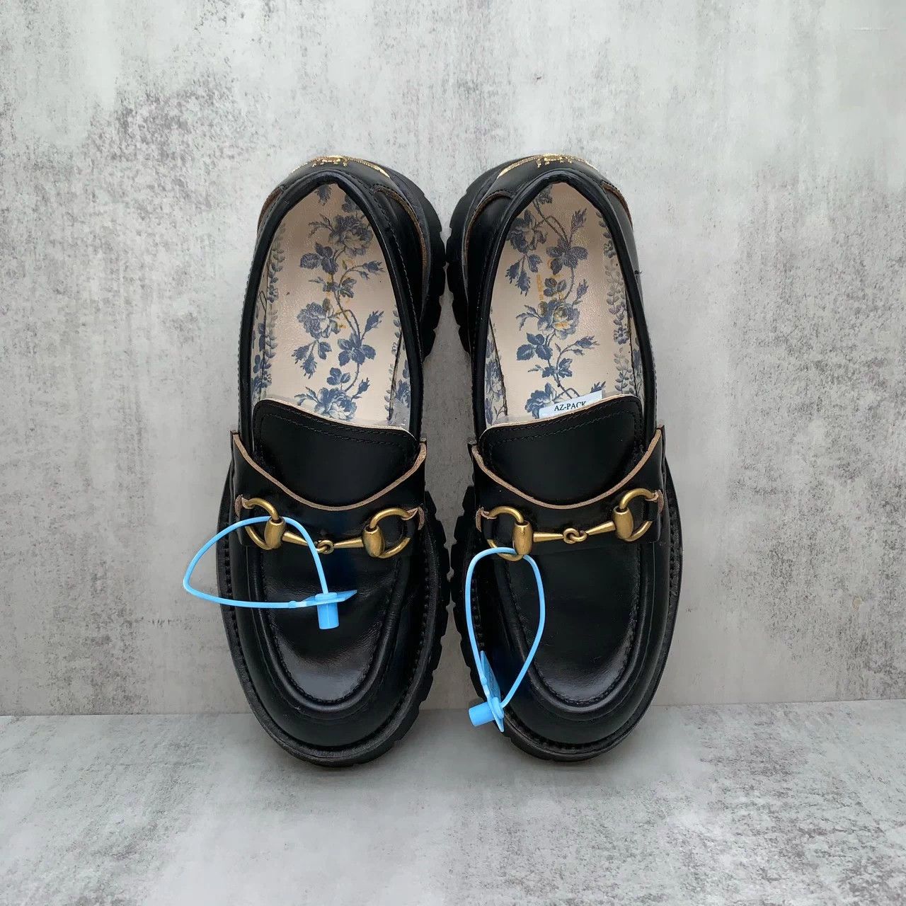 Gucci Gucci Black Horsebit Bee Platform Loafer 38 98 New Size US 7 / IT 37 - 6 Thumbnail