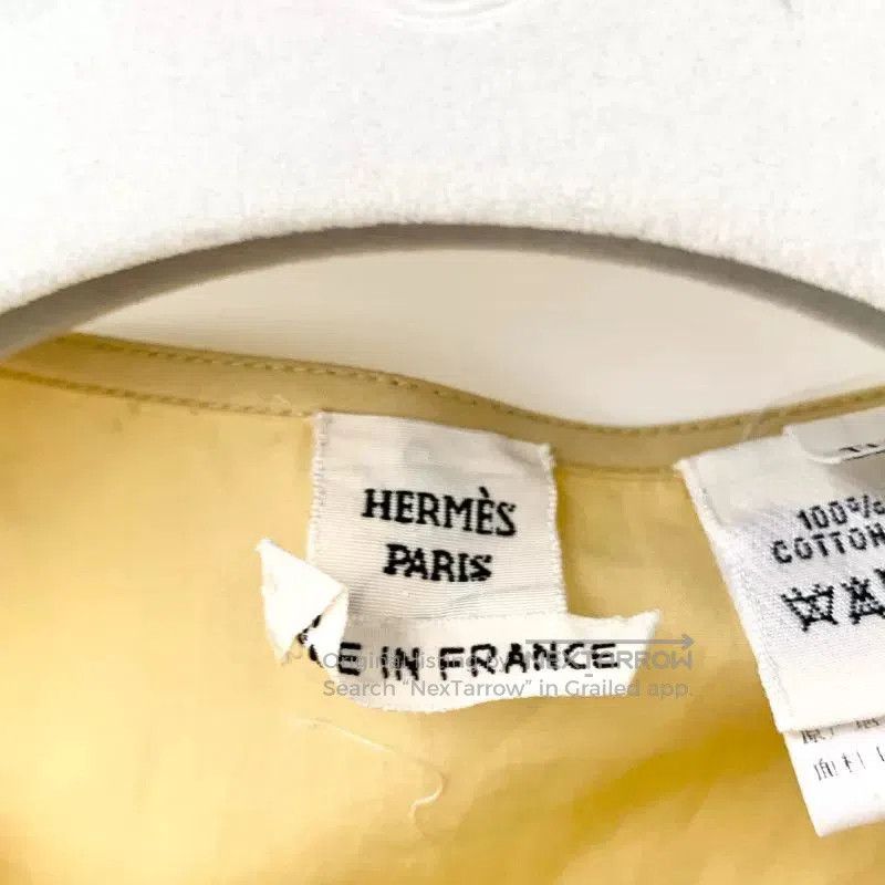Hermes Hermes Women's Beige T-Shirt. Size M / US 6-8 / IT 42-44 - 5 Thumbnail