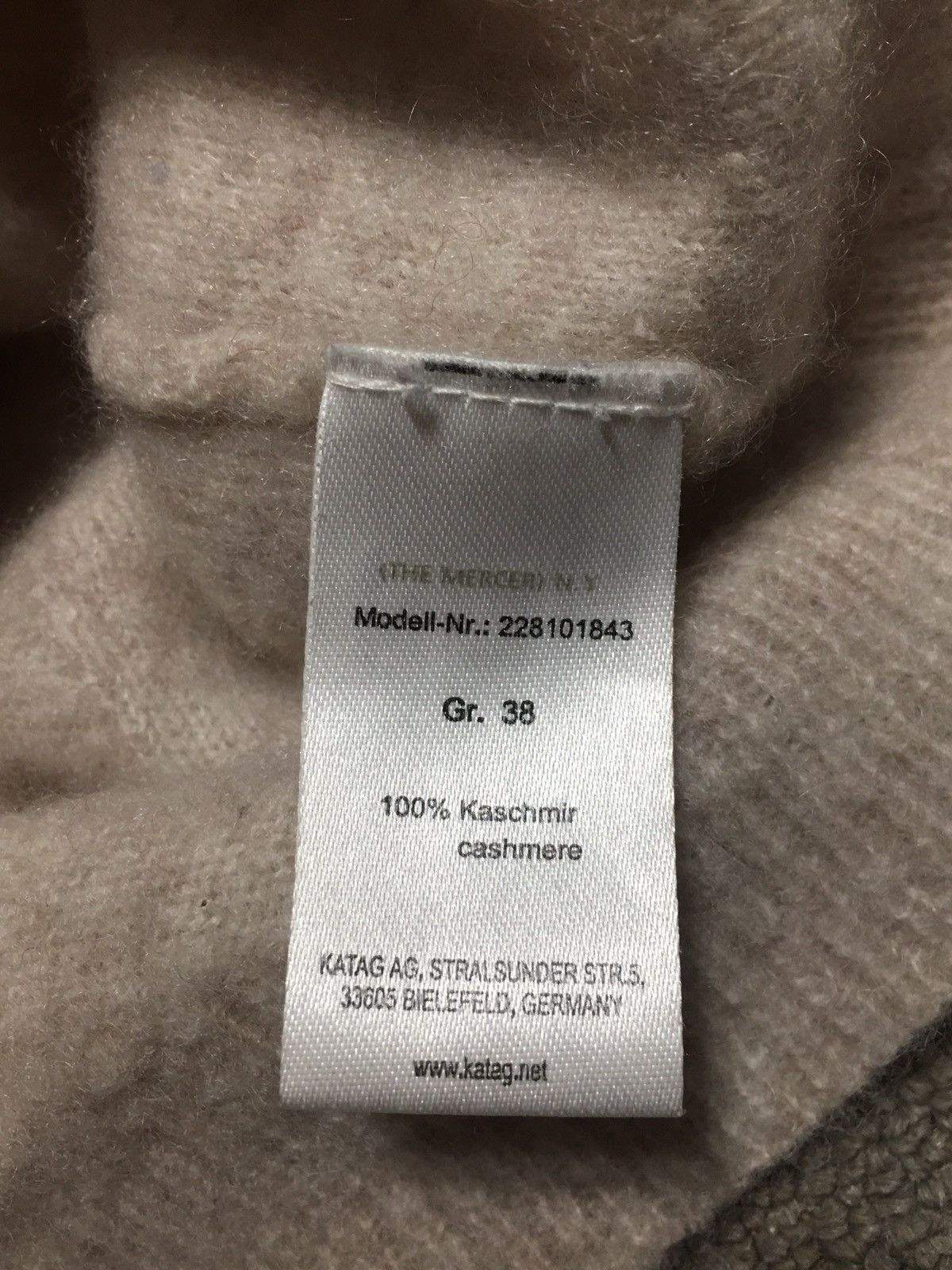 Other (THE MERCER) N.Y. Cashmere Cardigan Sweater Size EU 38 Size S / US 4 / IT 40 - 10 Thumbnail