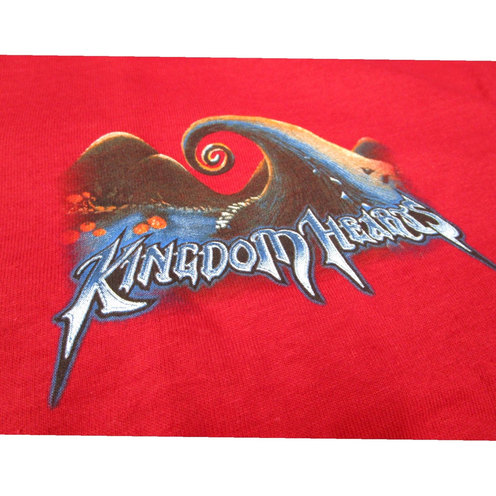 Disney VINTAGE Disney Kingdom Hearts Nightmare Before Christmas Red Shirt Men XL Sora Jack Y2K Size US XL / EU 56 / 4 - 4 Thumbnail