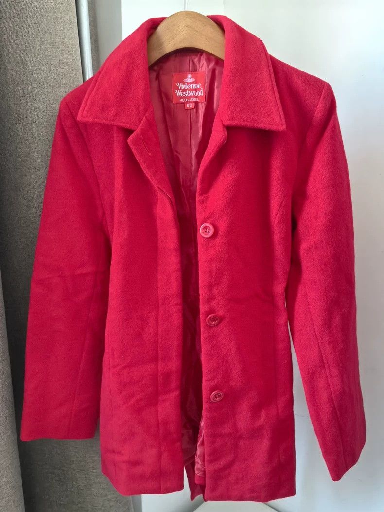 Vivienne Westwood Medium and old red Angolan rabbit fur an