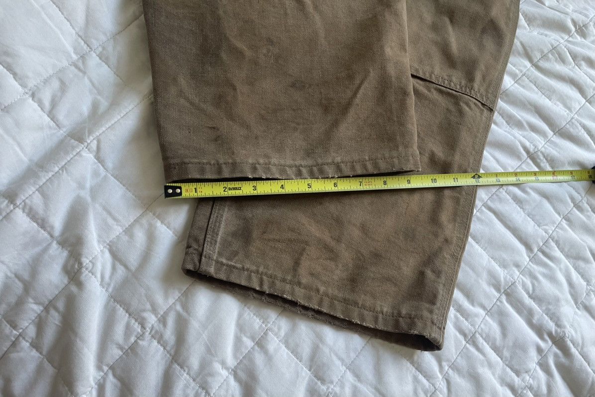 Carhartt Baggy distressed workwear Carhartt double knee Xl Size US 40 / EU 56 - 6 Thumbnail