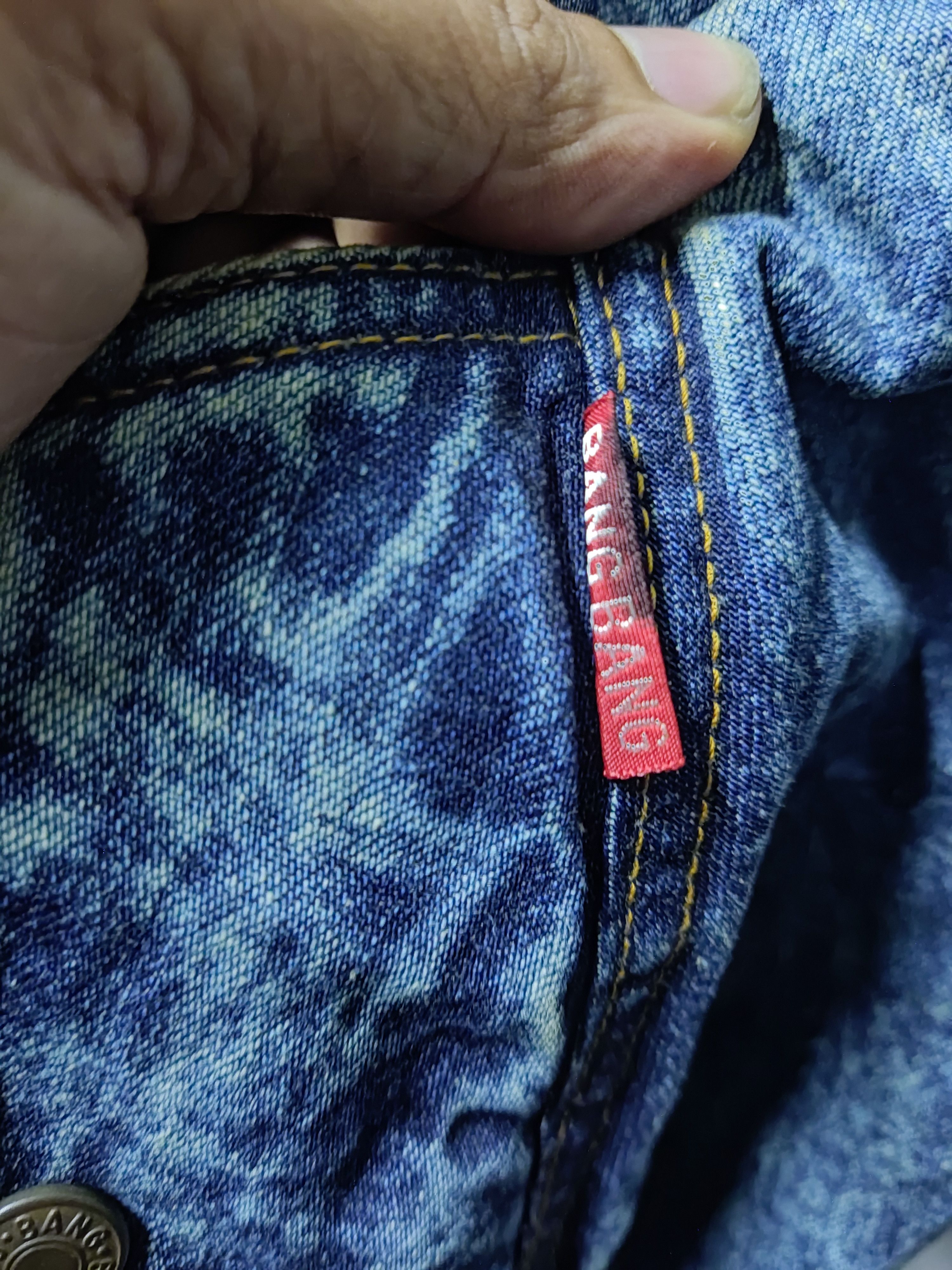 Japanese Brand Vintage Bang Bang Men's Denim Jacket Size US L / EU 52-54 / 3 - 8 Thumbnail