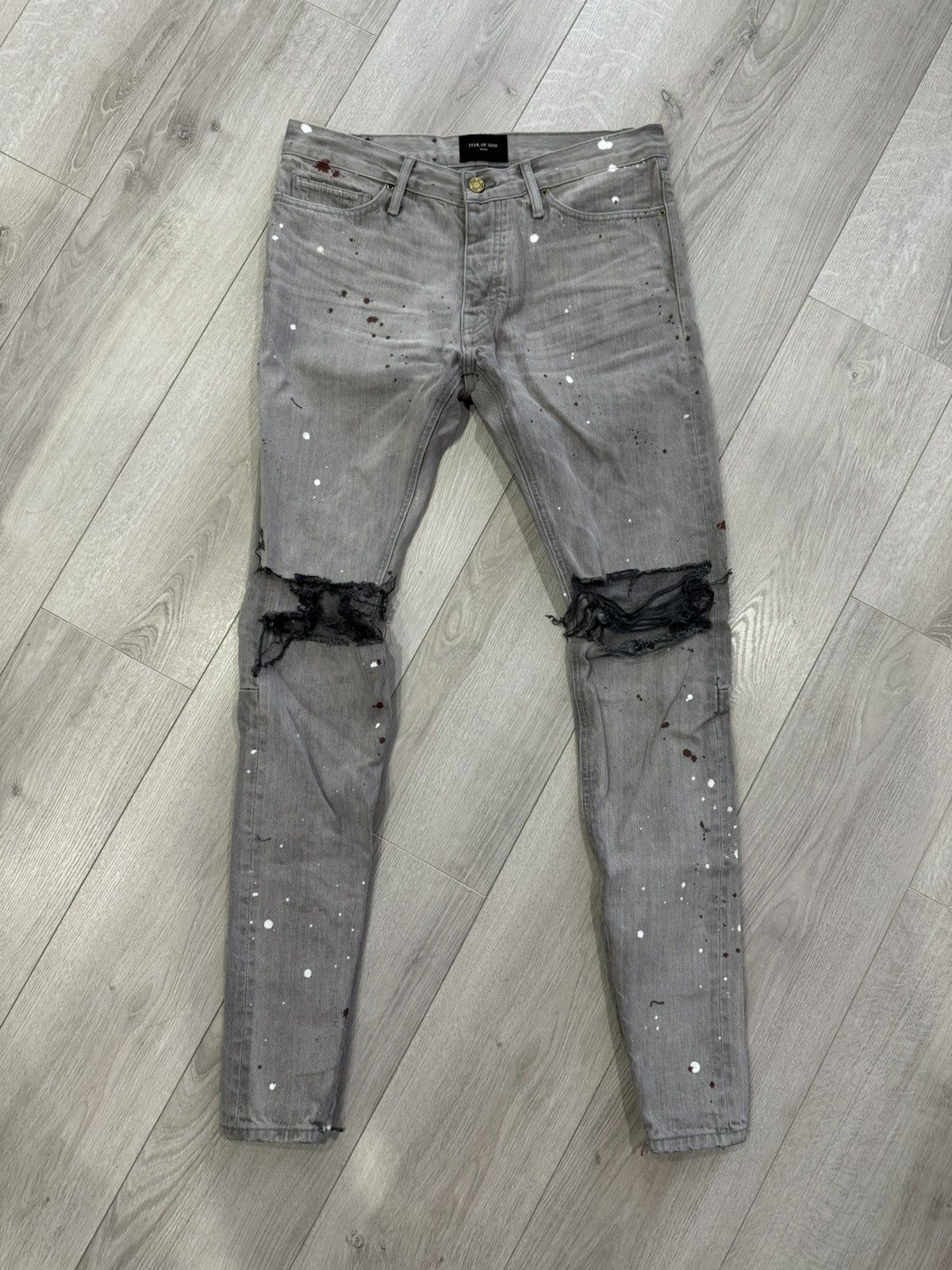 Fear of God × Union FEAR OF GOD X UNION SLEVEGE DENIM JEANS | Grailed