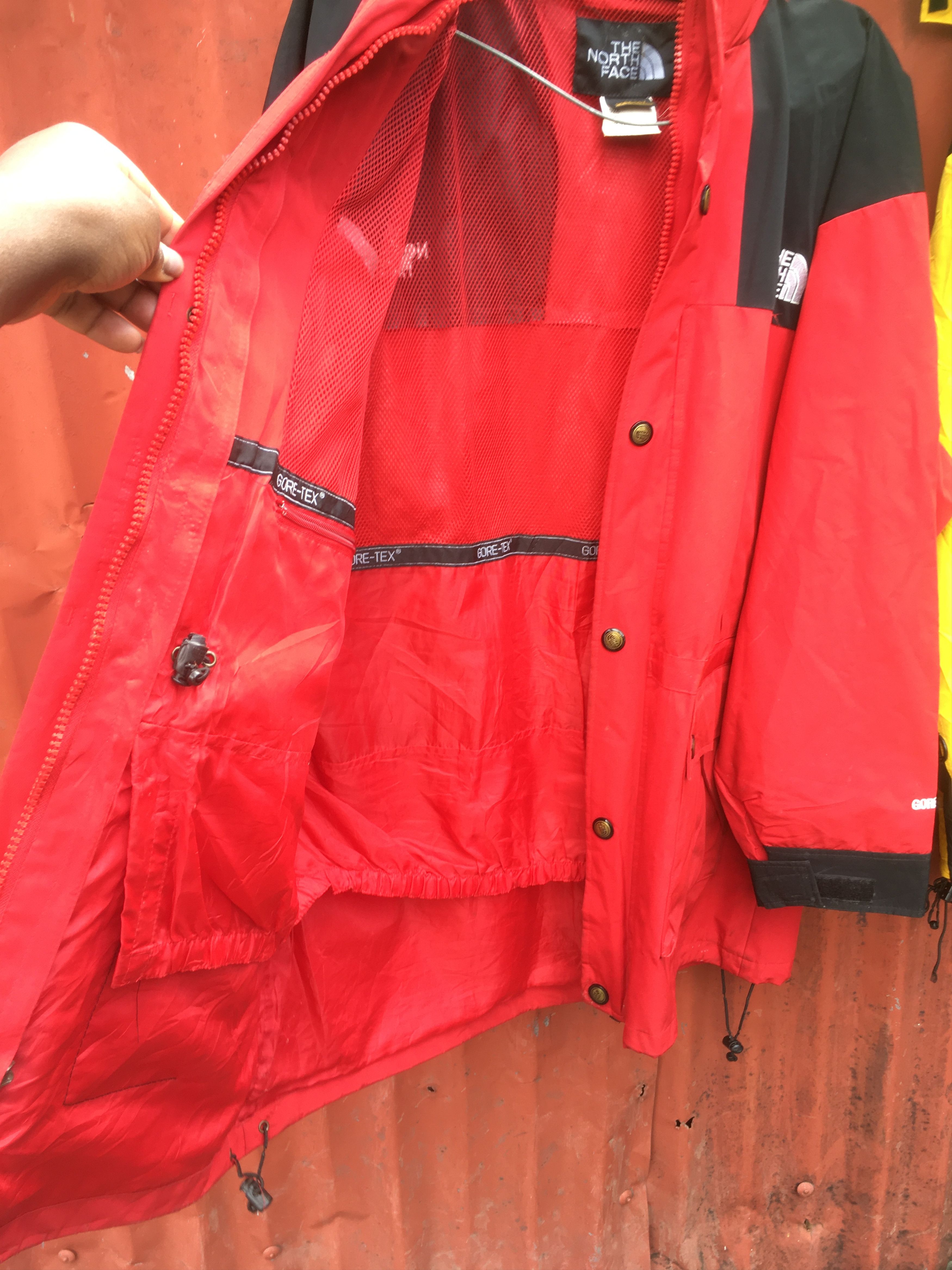 The North Face 🔥🔥2 Northface X Gore-Tex Red / Black yellow Jackets Size US XL / EU 56 / 4 - 18 Thumbnail