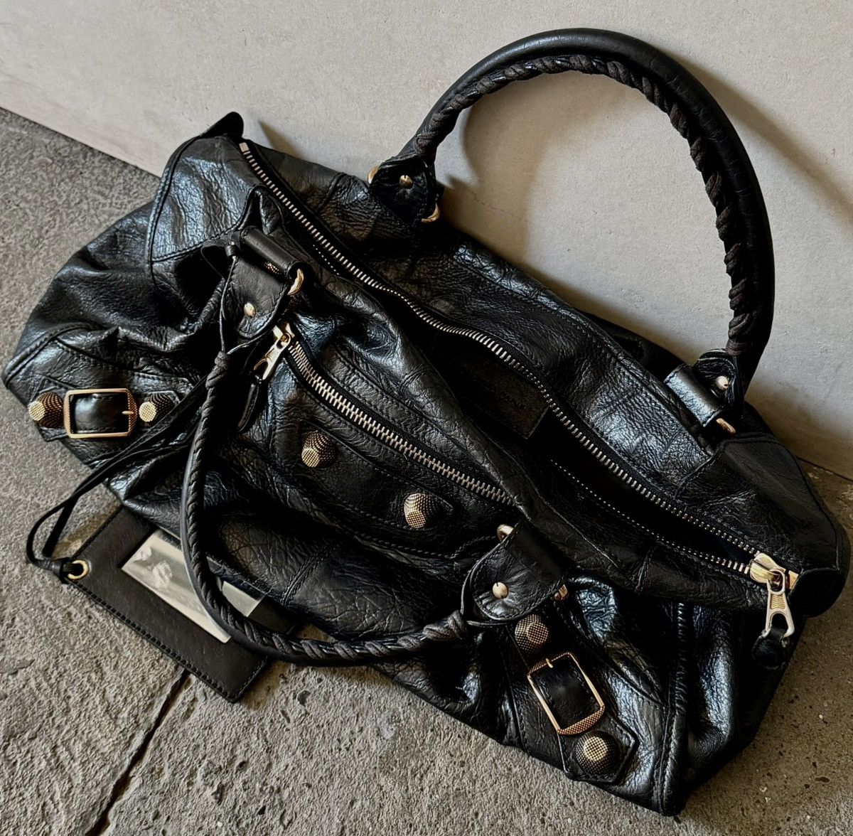 Balenciaga Balenciaga - 2000’s - Classic Le City - Lambskin Work Bag Size ONE SIZE - 16 Thumbnail
