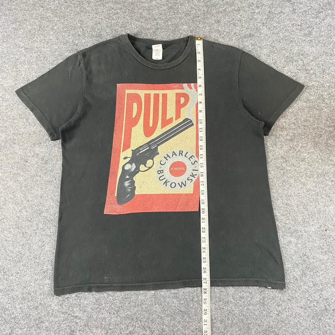 Vintage Vintage Pulp Charles Bukowski Promo Tshirt Size US L / EU 52-54 / 3 - 5 Thumbnail