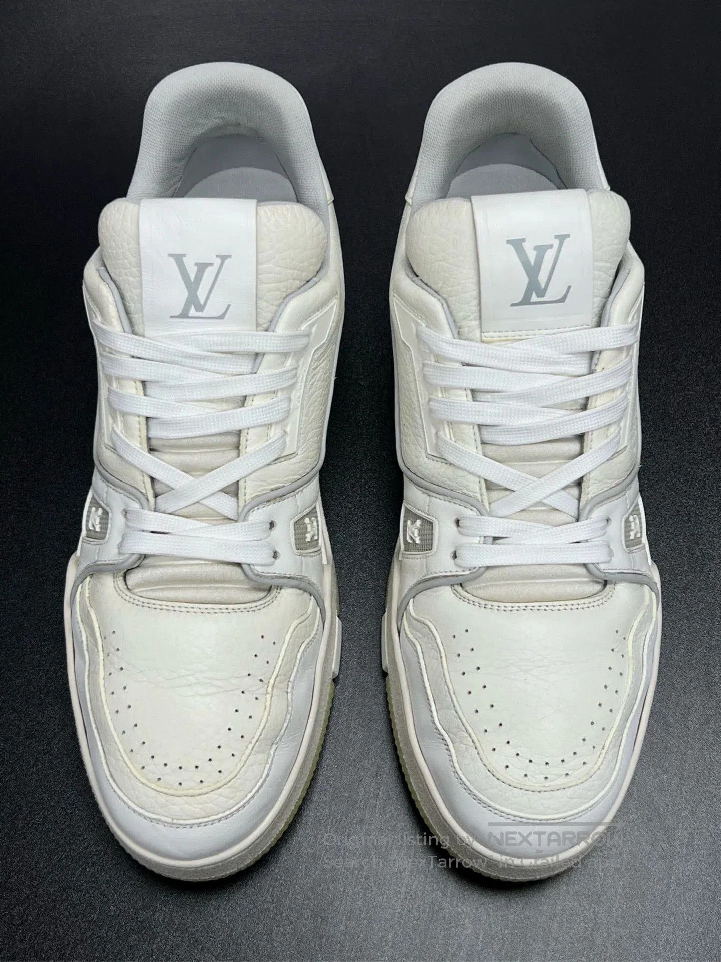 Louis Vuitton lv trainer white cement sneakers uk size 8. Size US 9 / EU 42 - 3 Thumbnail