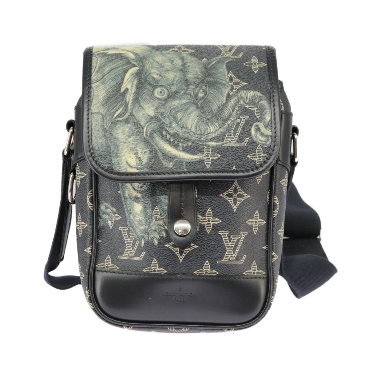Louis Vuitton Messenger Navy Canvas Shoulder Bag (Pre-Owned) Size ONE SIZE - 1 Thumbnail