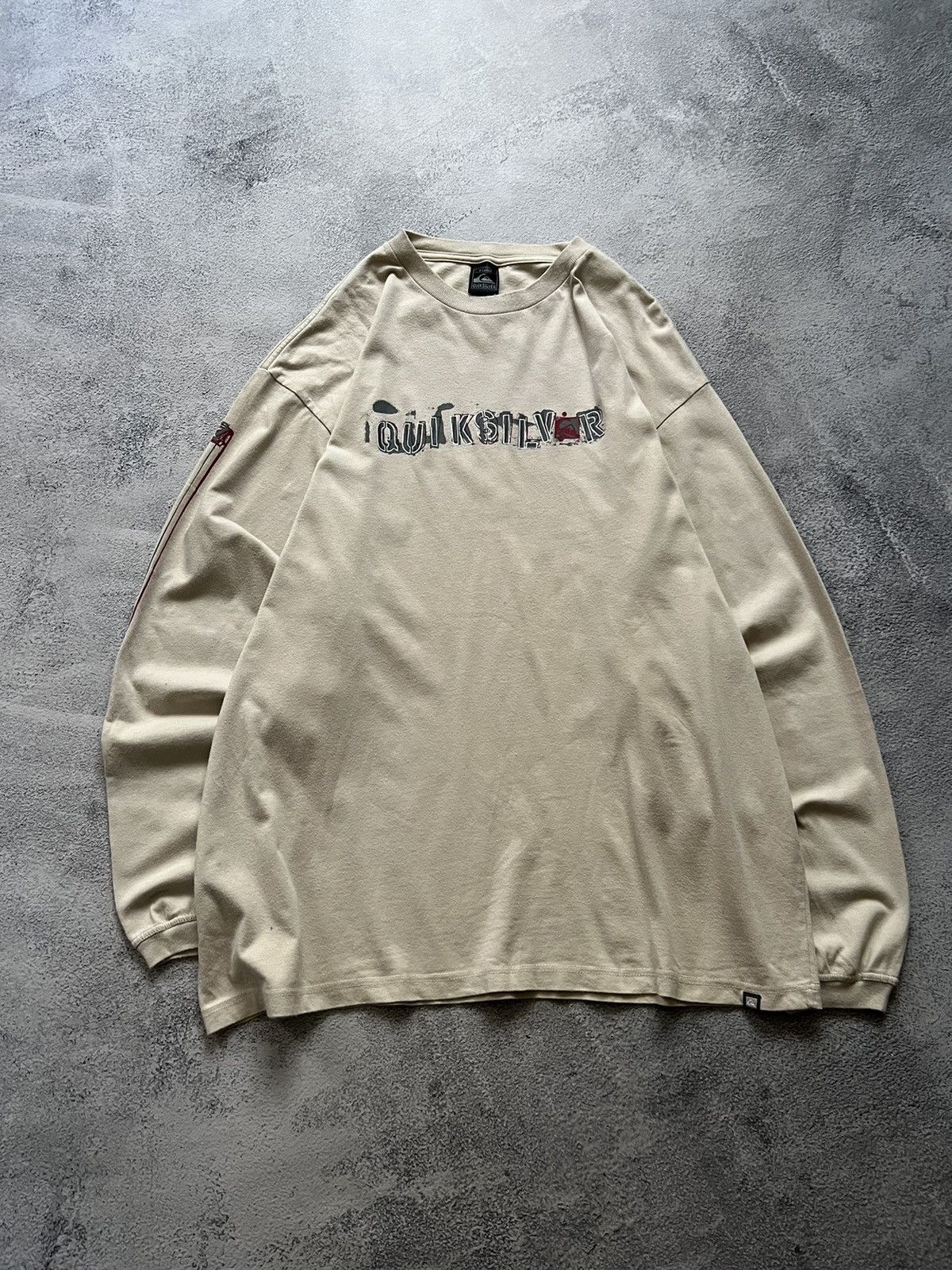 Quiksilver Vintage Y2k Quiksilver Surf Long Sleeve 00’s Size US XL / EU 56 / 4 - 4 Thumbnail
