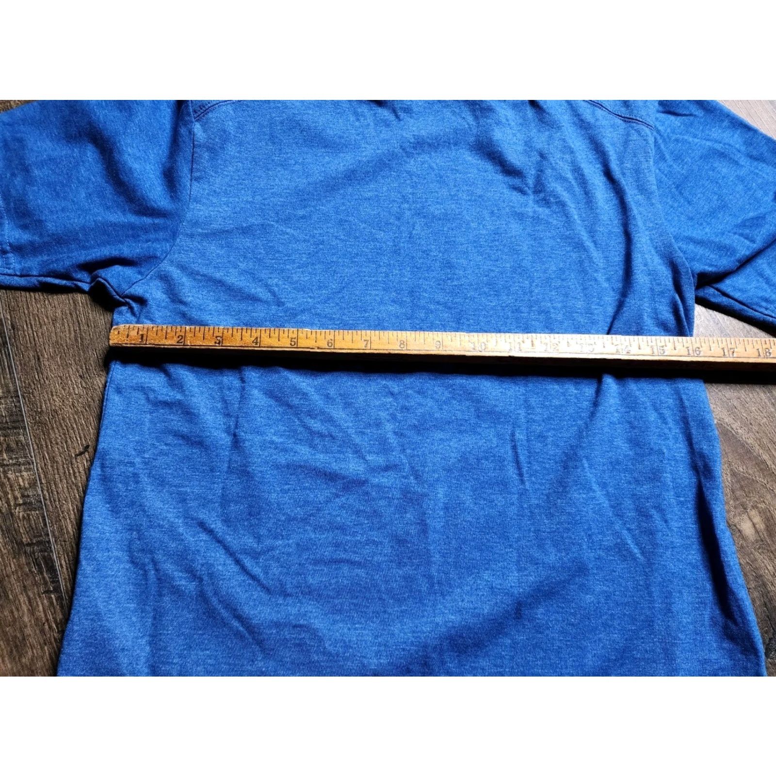 Vintage McDonald's Mens XS T-Shirt Unisex Adults Short Sleeve Round Neck Blue Fabric Cotton Polyester Retro Classic First Edition Size US XS / EU 42 / 0 - 3 Thumbnail