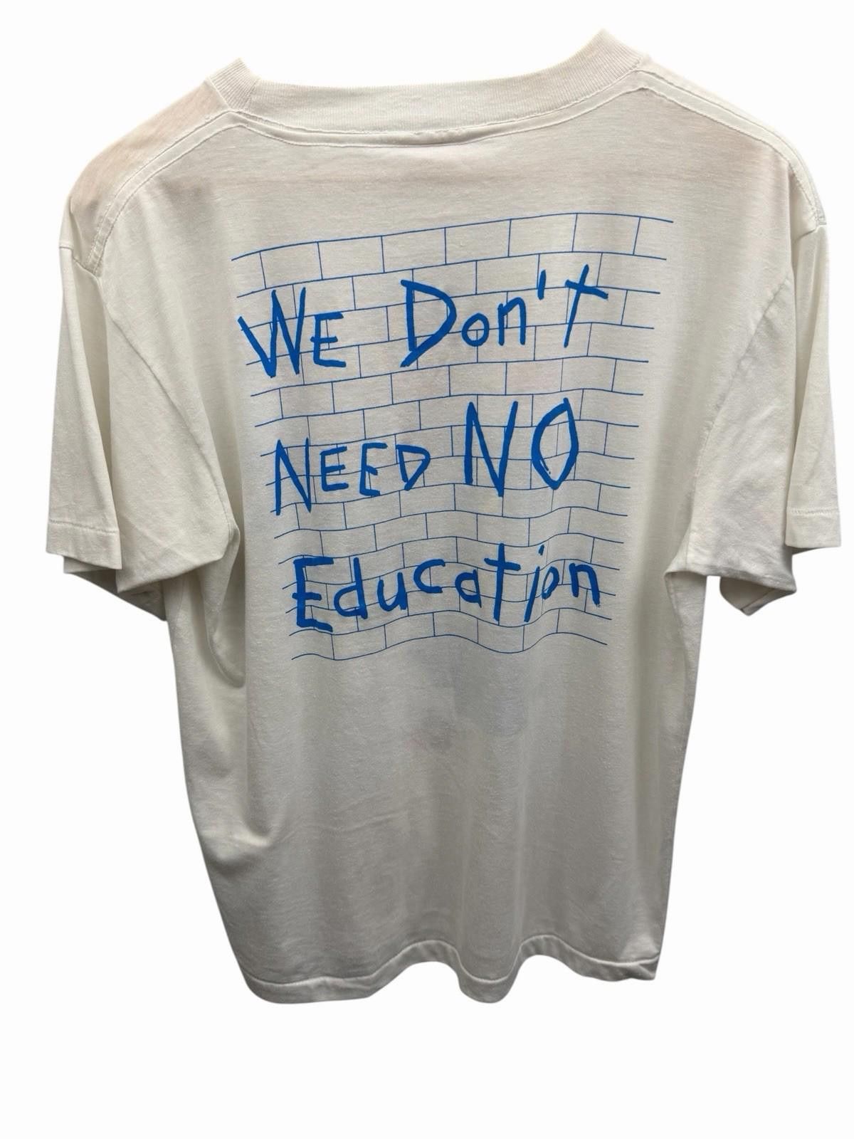 Pink Floyd 80's Rare pink floyd the wall Size Large Size US L / EU 52-54 / 3 - 2 Thumbnail