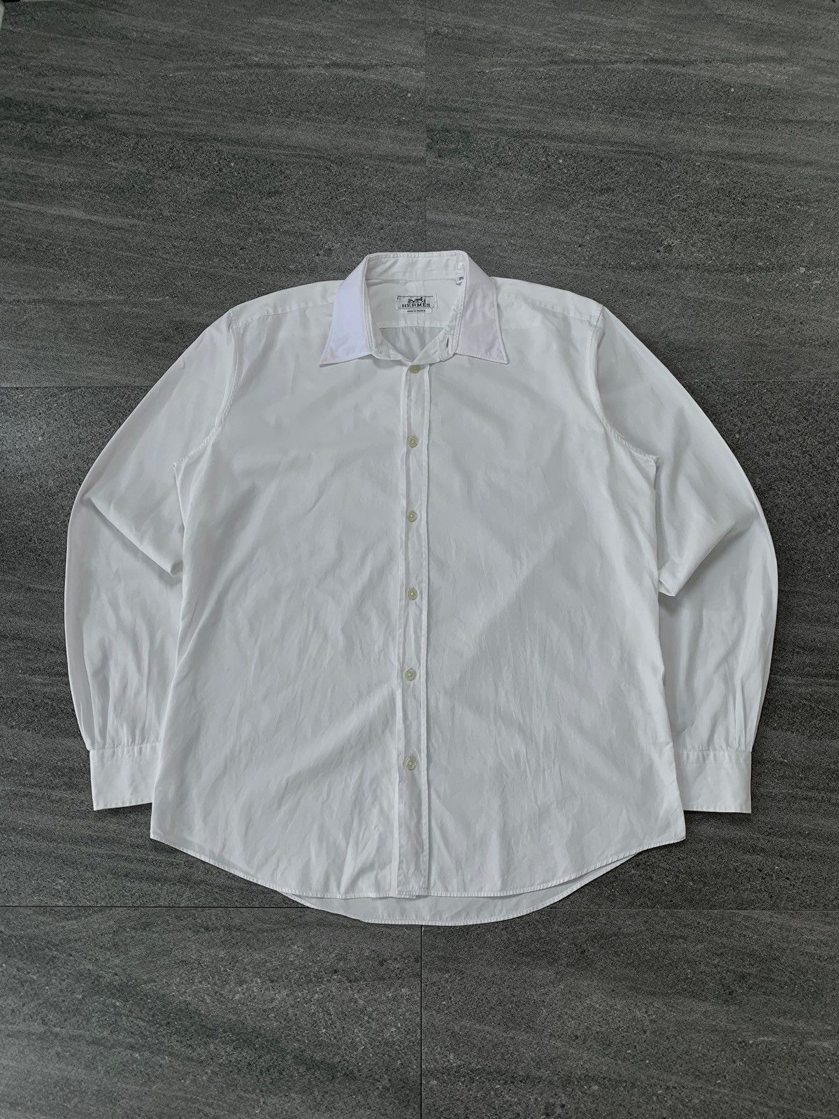 Hermes Cotton Shirt Size US M / EU 48-50 / 2 - 2 Thumbnail