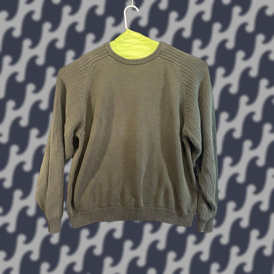 Eddie Bauer Eddie Bauer Pullover Sweater XL Men Brown 100% Cotton Knit Crew Neck Long Sleeve Regular Fit Size US XL / EU 56 / 4 - 1 Thumbnail