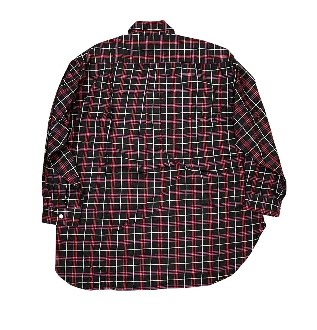 Yohji Yamamoto TAX FREE 🇺🇸 yohji yamamoto y’s for men plaid button down Size US XL / EU 56 / 4 - 6 Thumbnail