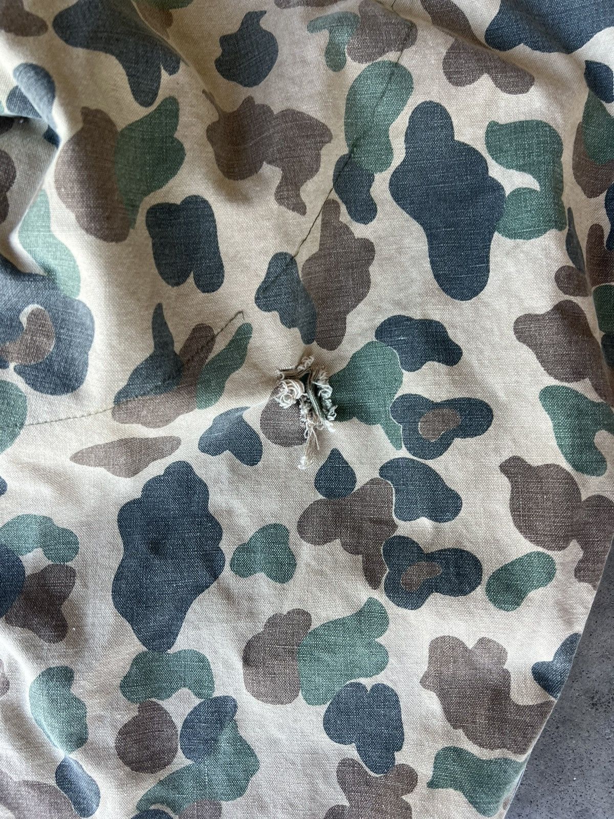 Vintage True Vintage 70’s Frog Print Camo Pants Size US 33 - 11 Thumbnail
