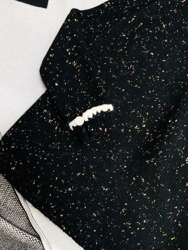 Chanel Chanel 24K autumn and winter black colorful spotted star-k Size XS / US 0-2 / IT 36-38 - 3 Thumbnail