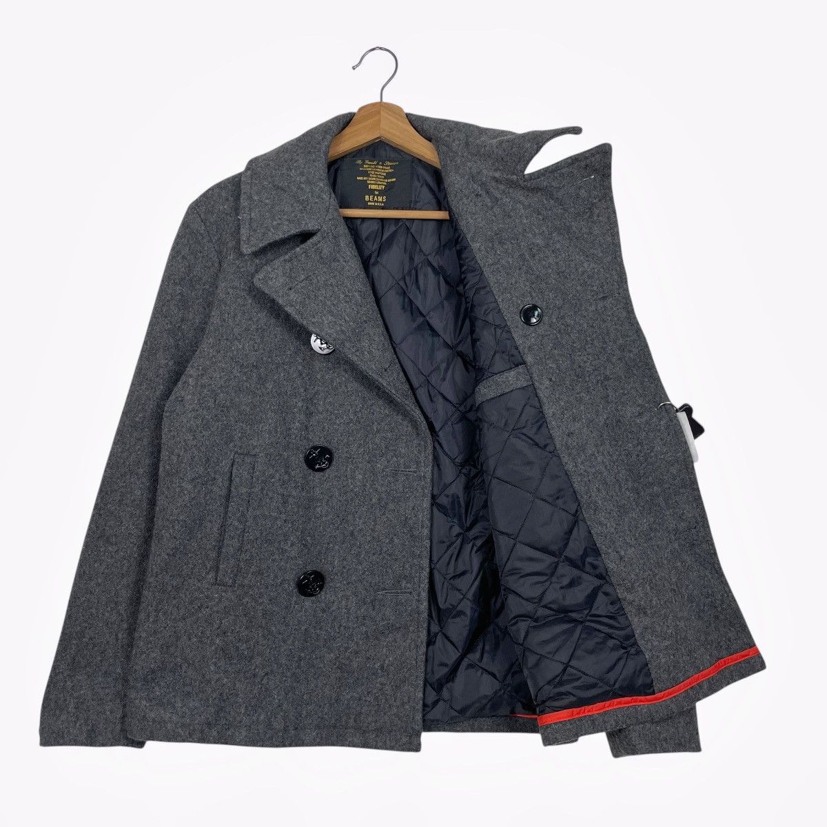 Beams Japan Beams x Fidelity Double Breasted Wool Jacket Size US M / EU 48-50 / 2 - 9 Thumbnail