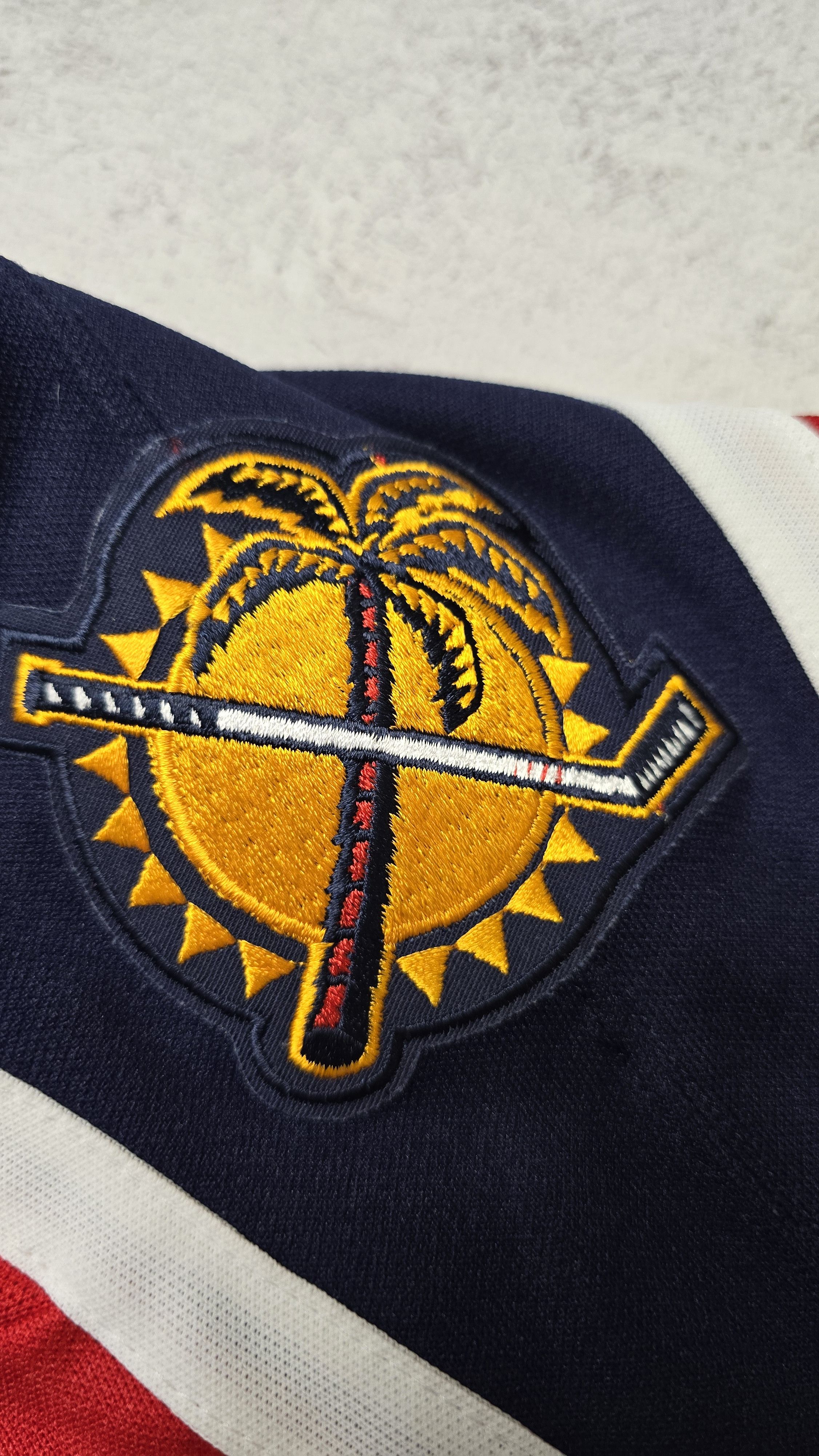 Ccm Vintage 90s CCM Florida Panthers NHL Hockey Jersey Size US XL / EU 56 / 4 - 7 Thumbnail