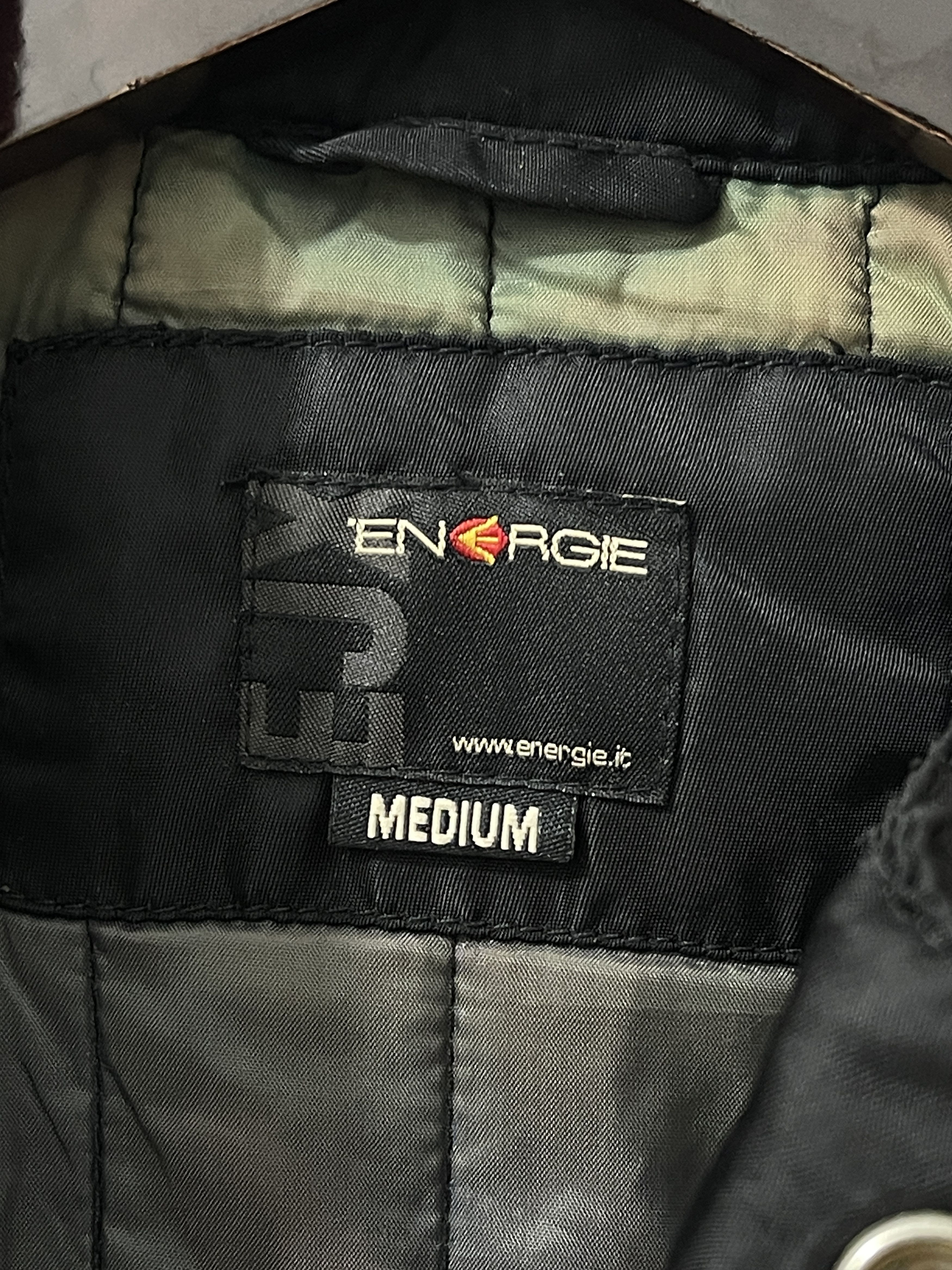Vintage Vtg Energie Designer Y2k Biker Jacket Size US L / EU 52-54 / 3 - 5 Thumbnail