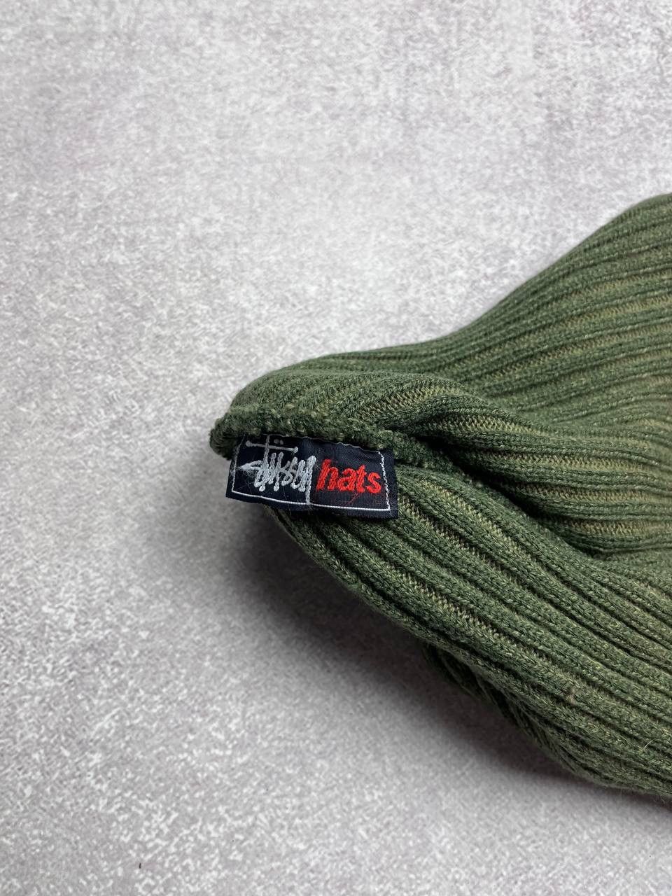 Other Vintage Stussy Green Beanie Hat Y2K Os Size ONE SIZE - 3 Thumbnail
