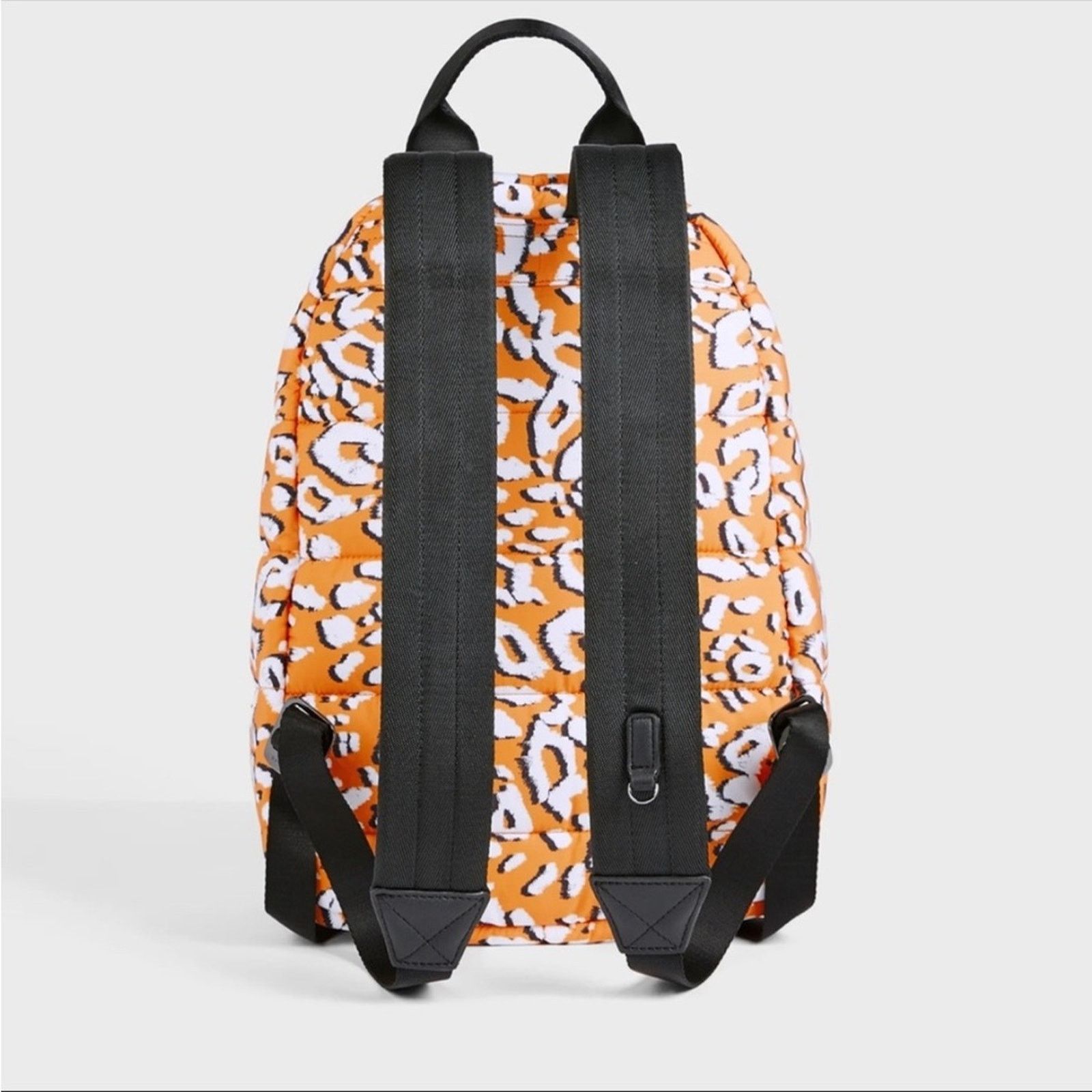 Ted Baker NEW TED BAKER Yellow White Black Leopard Puffer Backpack Size ONE SIZE - 2 Thumbnail