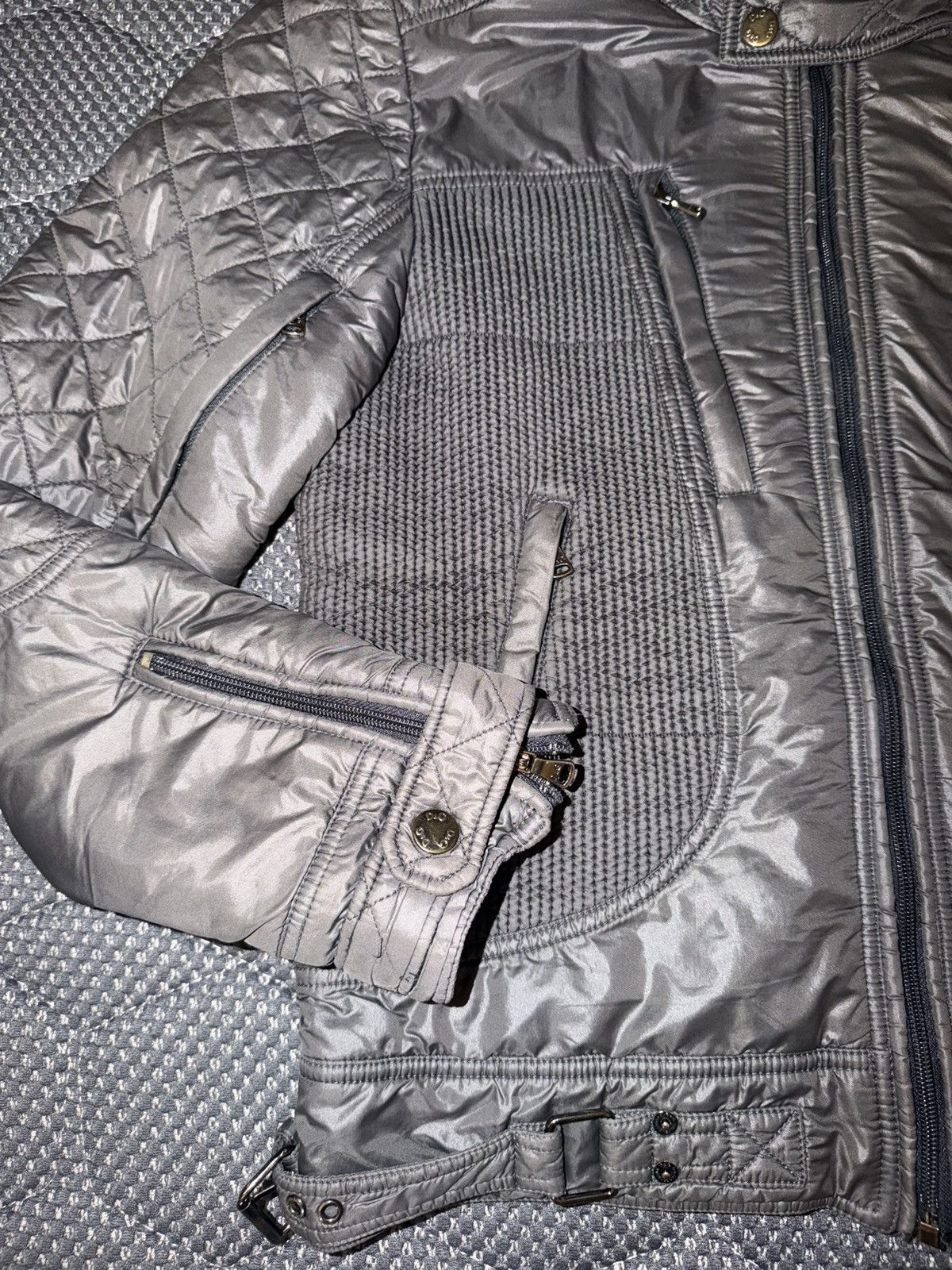 Dolce & Gabbana DG Dolce & Gabbana Grey Cotton Jacket Size US M / EU 48-50 / 2 - 6 Thumbnail