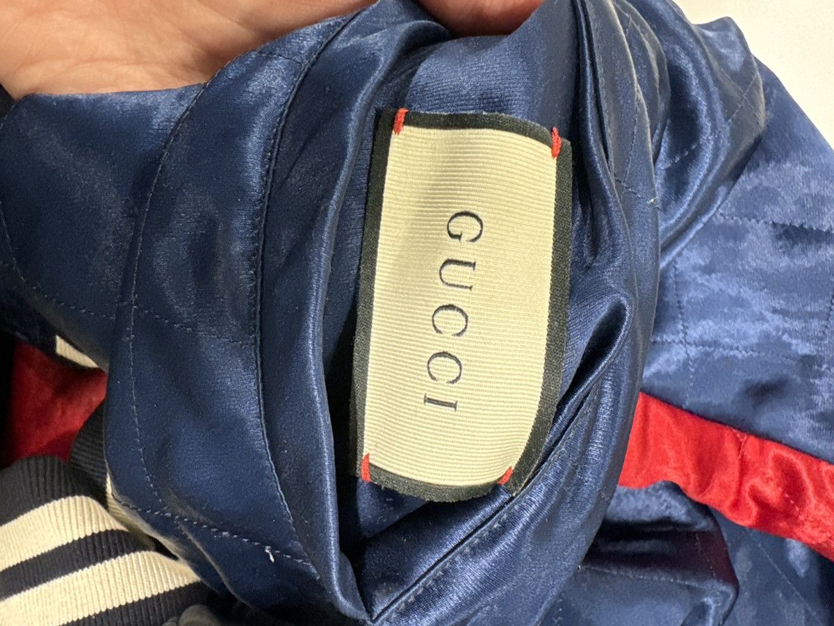 Gucci Gucci Logo Striped Varsity Jacket Rare 3000$ Size US M / EU 48-50 / 2 - 7 Thumbnail