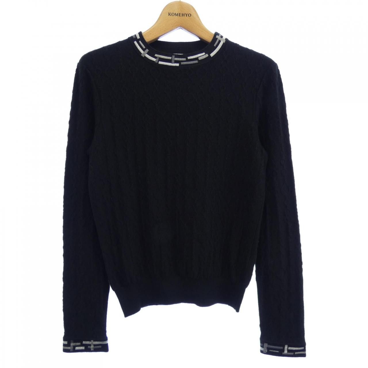 Hermes Hermes Hermes DO RE BOUCLES Cashmere Blend Knit Others Tops DUTY FREE for USA Size ONE SIZE - 1 Thumbnail