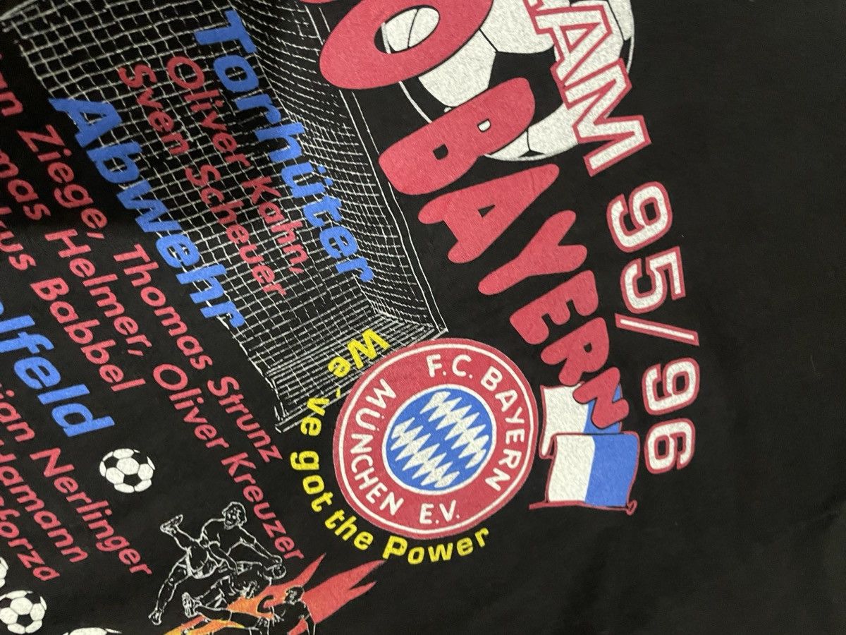 Other 90s Bayern Munchen Tour Distressed Glued Tee Size US L / EU 52-54 / 3 - 16 Thumbnail