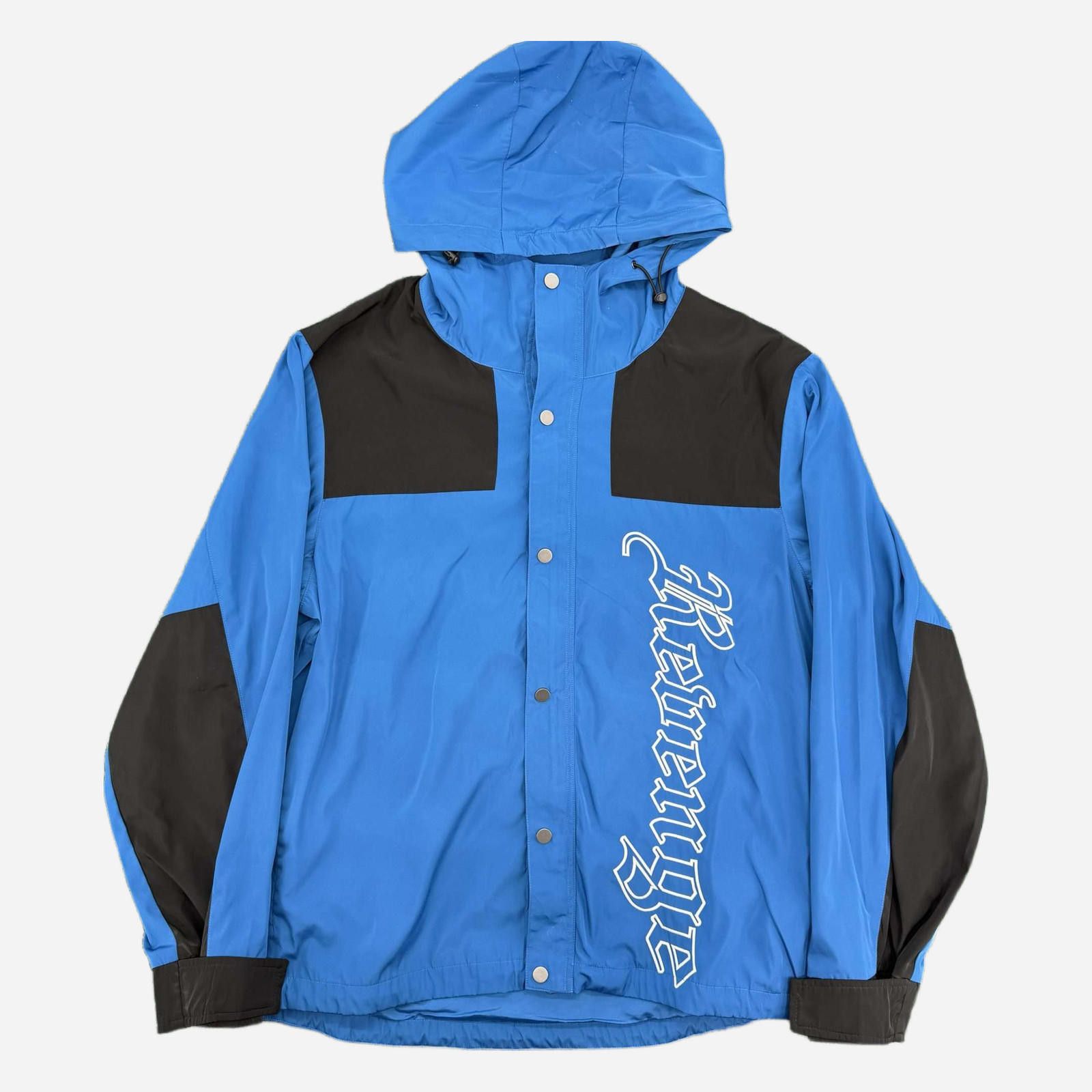Revenge Revenge WindBreaker Blue Black Large Size US L / EU 52-54 / 3 - 1 Thumbnail