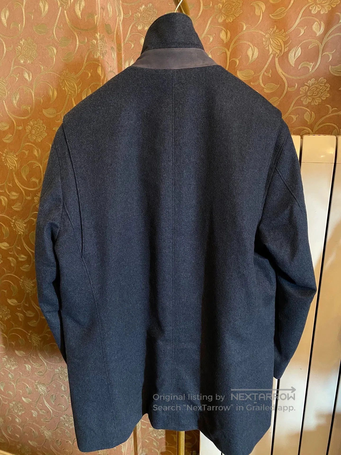 Loro Piana Black Wool Blend Heavy Coat Size L. Size US L / EU 52-54 / 3 - 4 Thumbnail