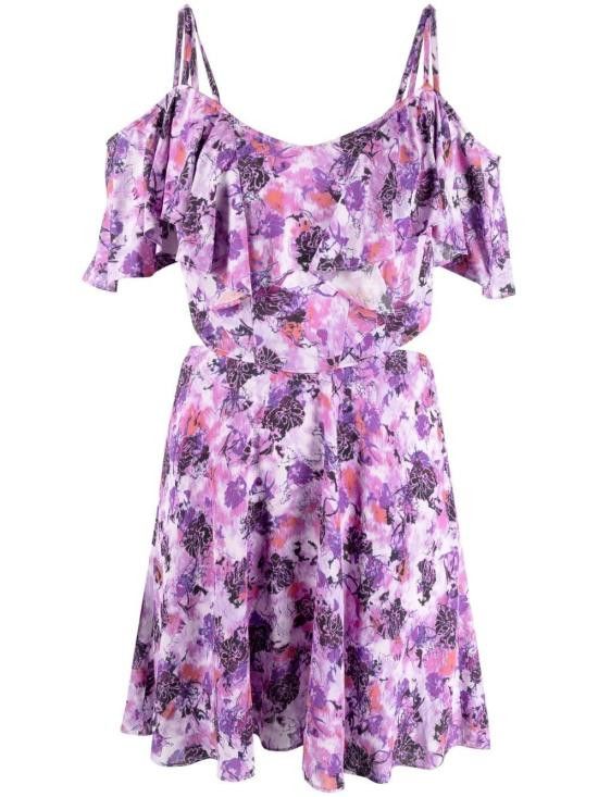 Iro IRO Women Short Skirts MODELI WM33PUR24 Purple Size XS / US 0-2 / IT 36-38 - 1 Thumbnail