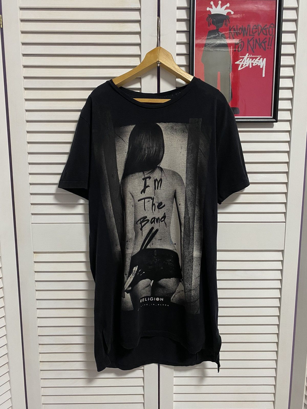 Band Tees Vintage T-Shirt Tee Religion Girl Baby Ass The Band Bad Size US M / EU 48-50 / 2 - 1 Thumbnail