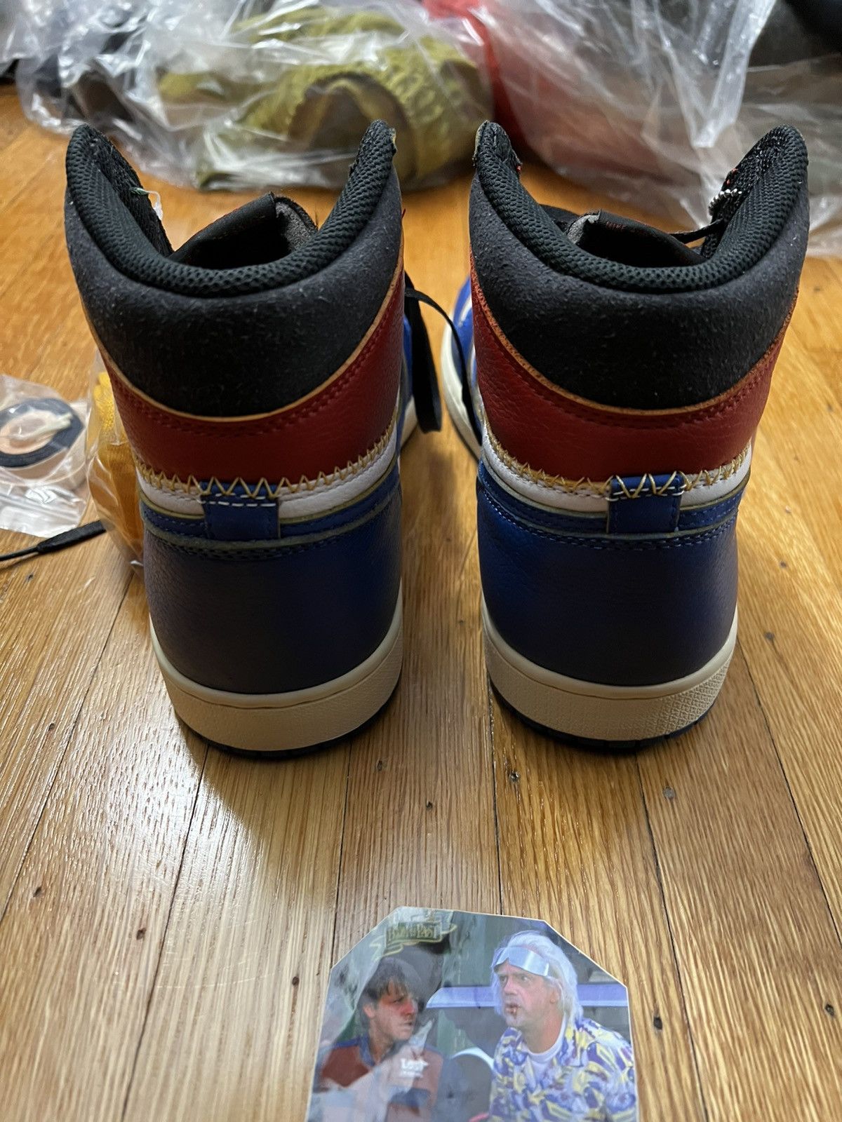 Jordan Brand × Union LA Jordan 1 Retro High Union Los Angeles Storm Blue Size US 9.5 / EU 42-43 - 5 Thumbnail