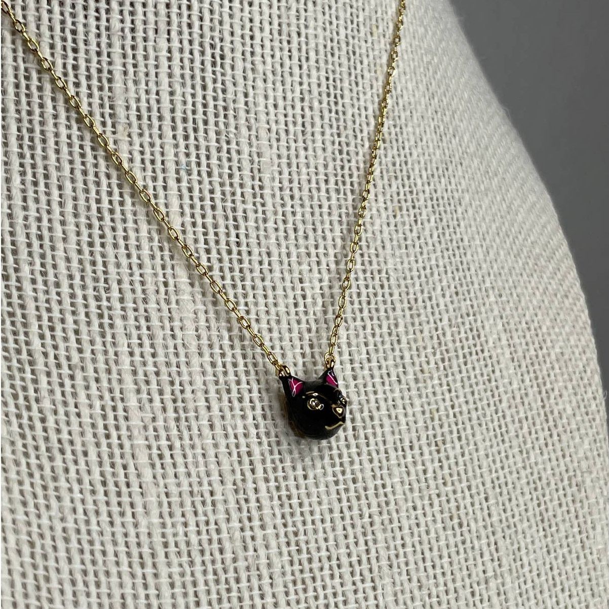 Kate Spade Kate spade house cat mini pendant necklace Size ONE SIZE - 3 Thumbnail