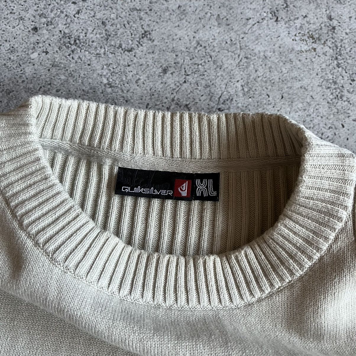 20471120 × If Six Was Nine × Quiksilver Vintage Avantgarde Quiksilver Sleeve Logo Knitwear Sweater Size US XL / EU 56 / 4 - 8 Thumbnail