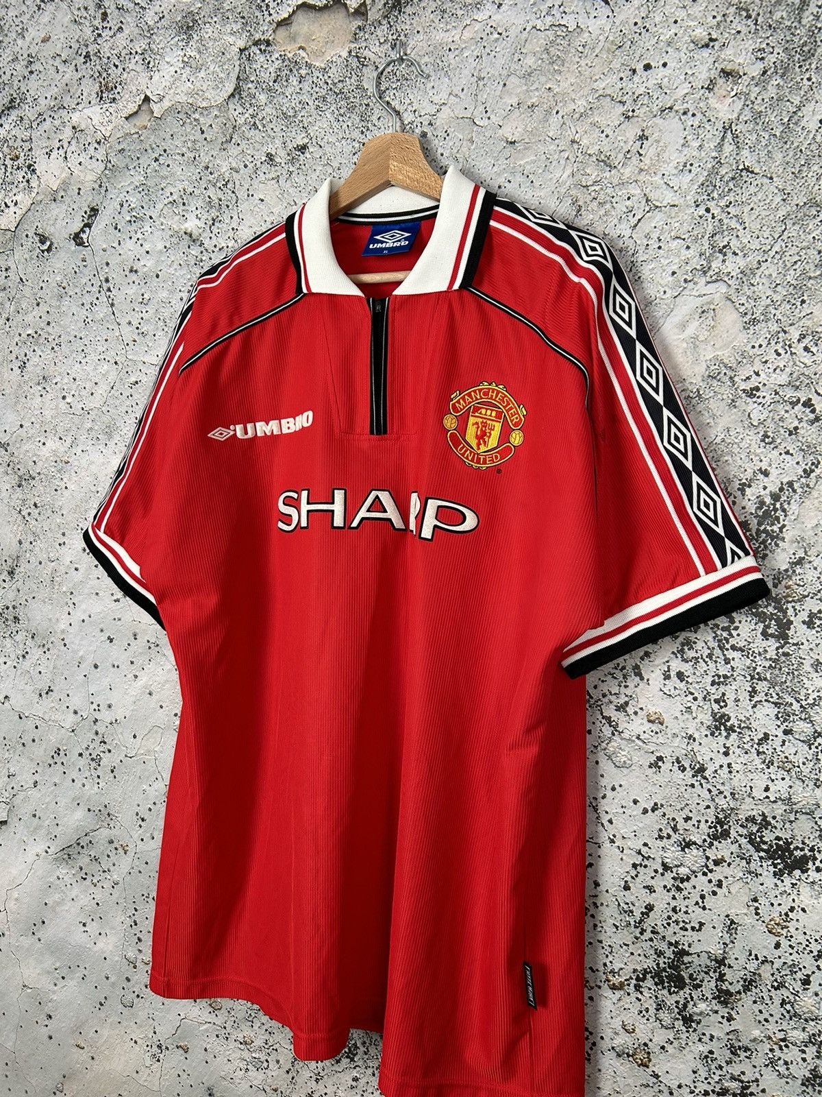 Manchester United × Soccer Jersey × Vintage Vintage Manchester 