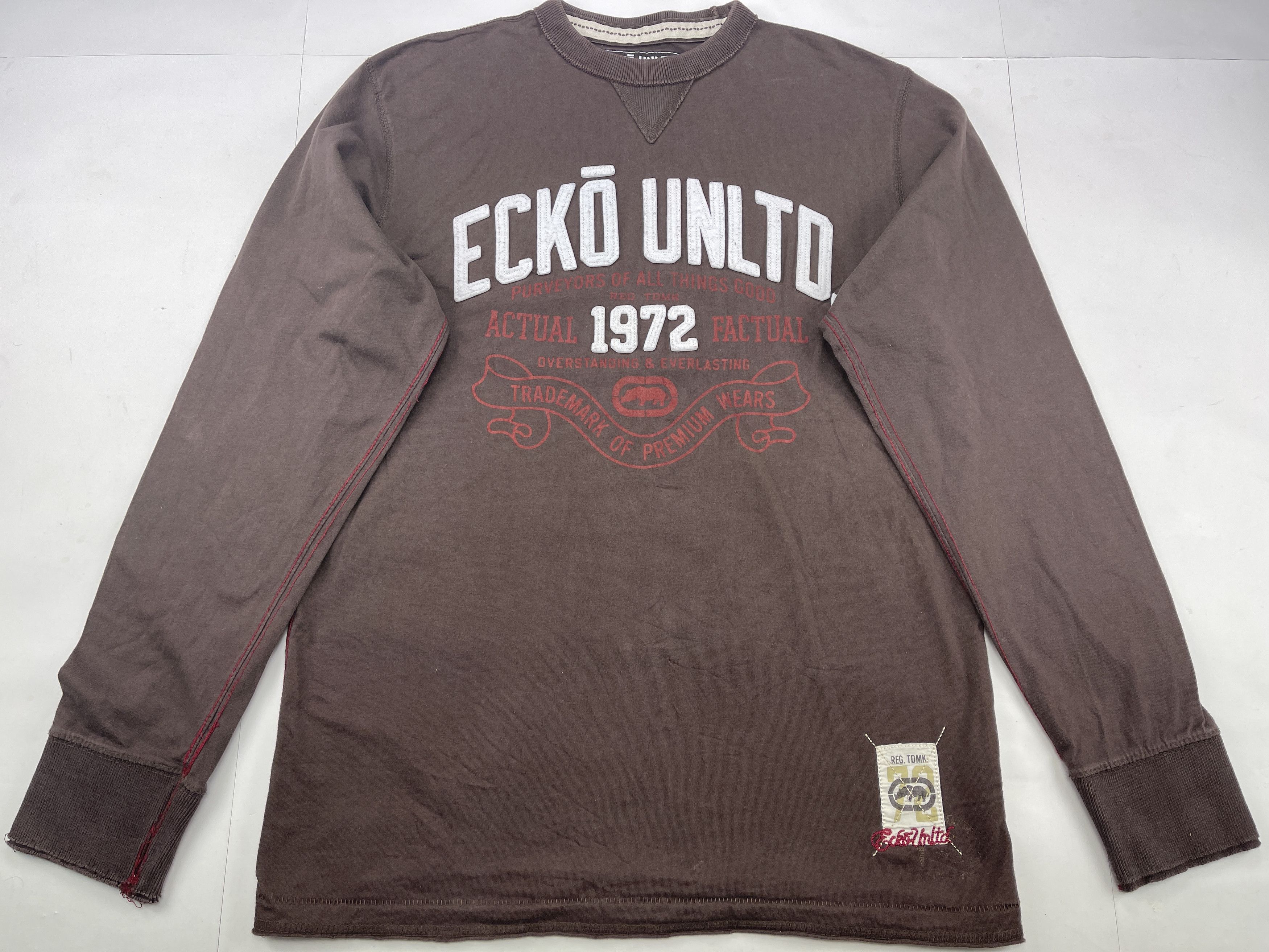 Ecko Unltd. ECKO UNLTD sweatshirt, vintage 90s hip hop, 1990s skater M Size US M / EU 48-50 / 2 - 1 Thumbnail