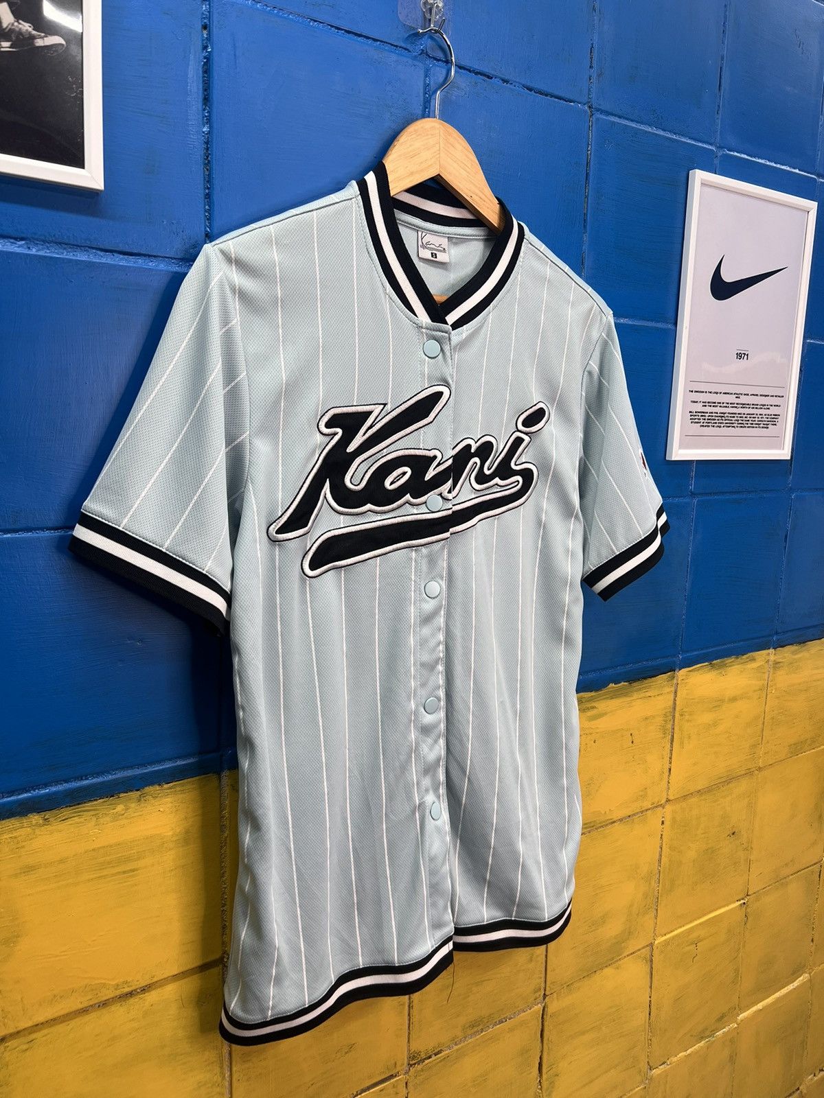 Karl Kani × Vintage Karl Kani T-shirt Basketball Jersey Size US S / EU 44-46 / 1 - 2 Thumbnail